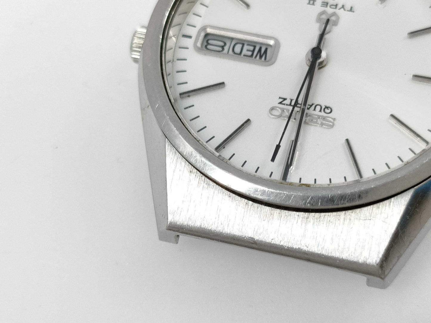 SEIKO Type 2 7546-8070 881667 QZ Men's Watch, Not Working, No Operational Guarantee