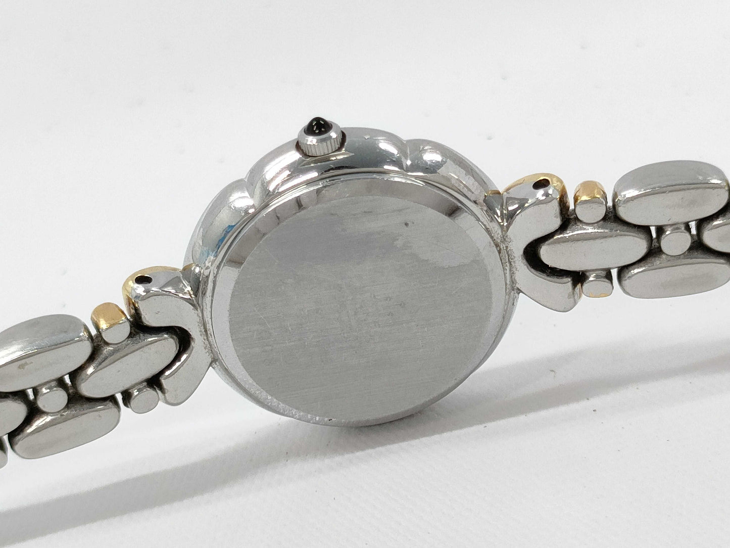 SEIKO Credor 1E70-2050 830003 QZ Women's Watch, Not Working, No Operational Guarantee