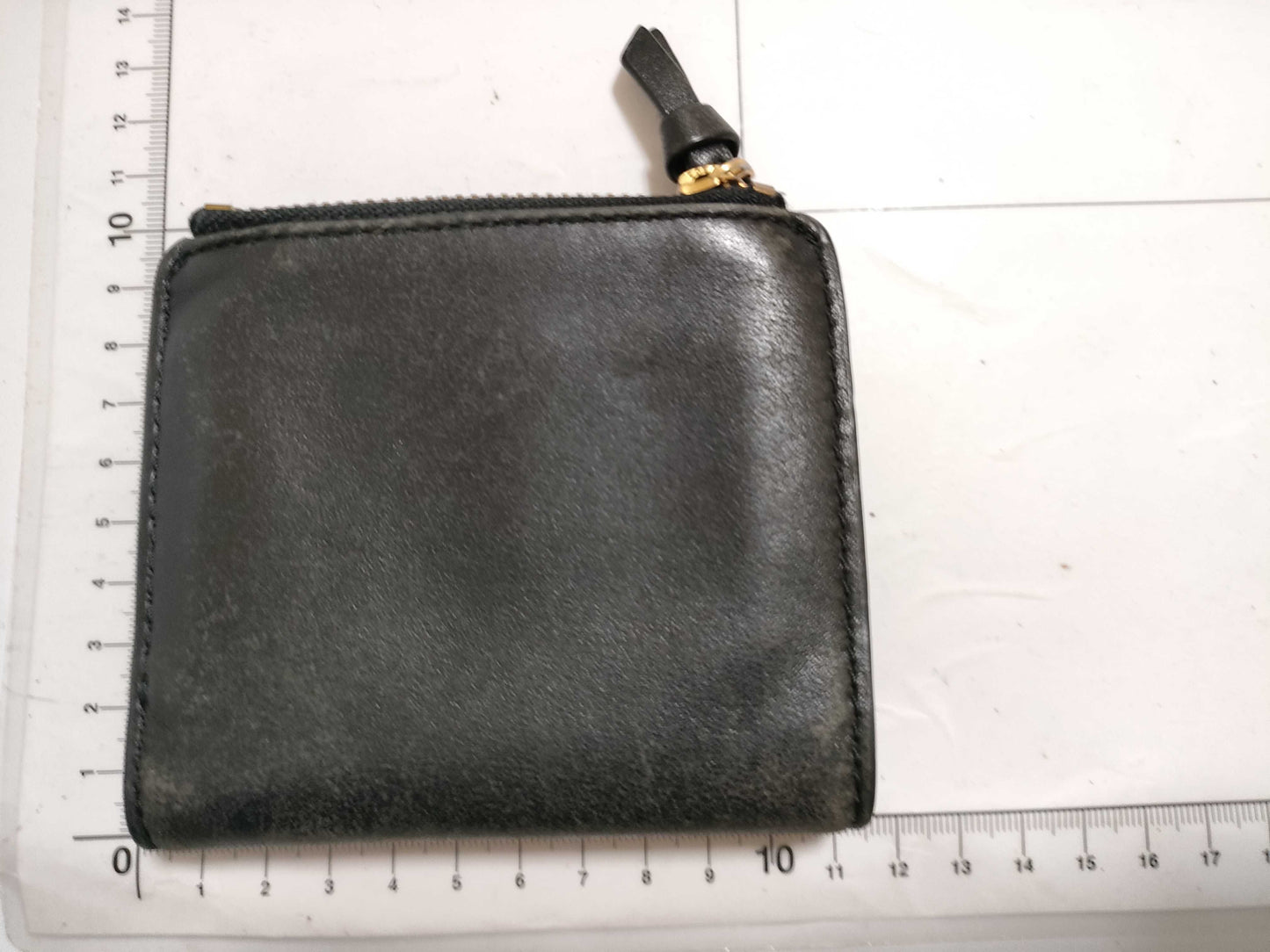 Tory Burch Logo Leather Bifold Wallet Black