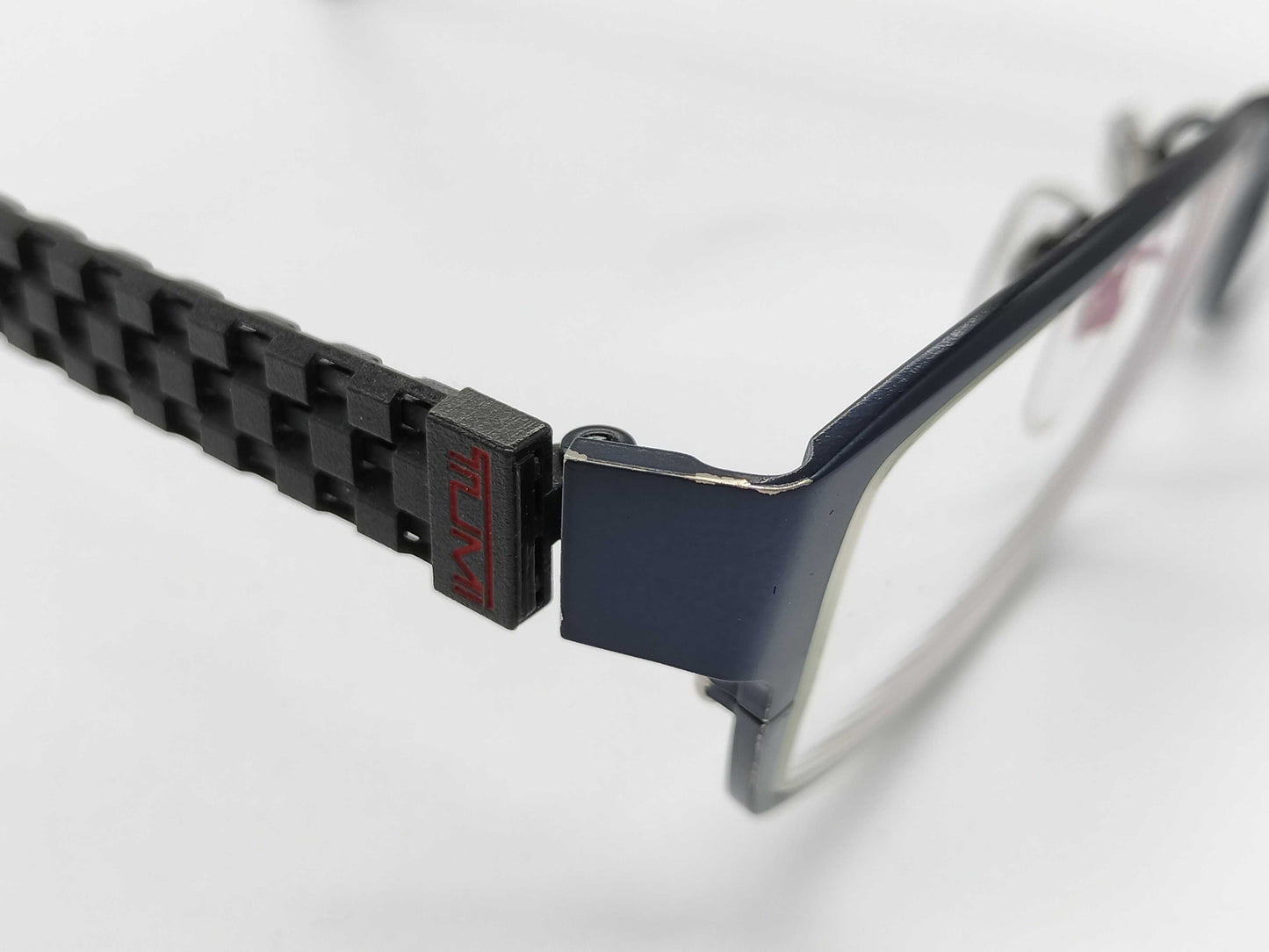 TUMI Plastic Glasses 10-0025 Navy Sunglasses