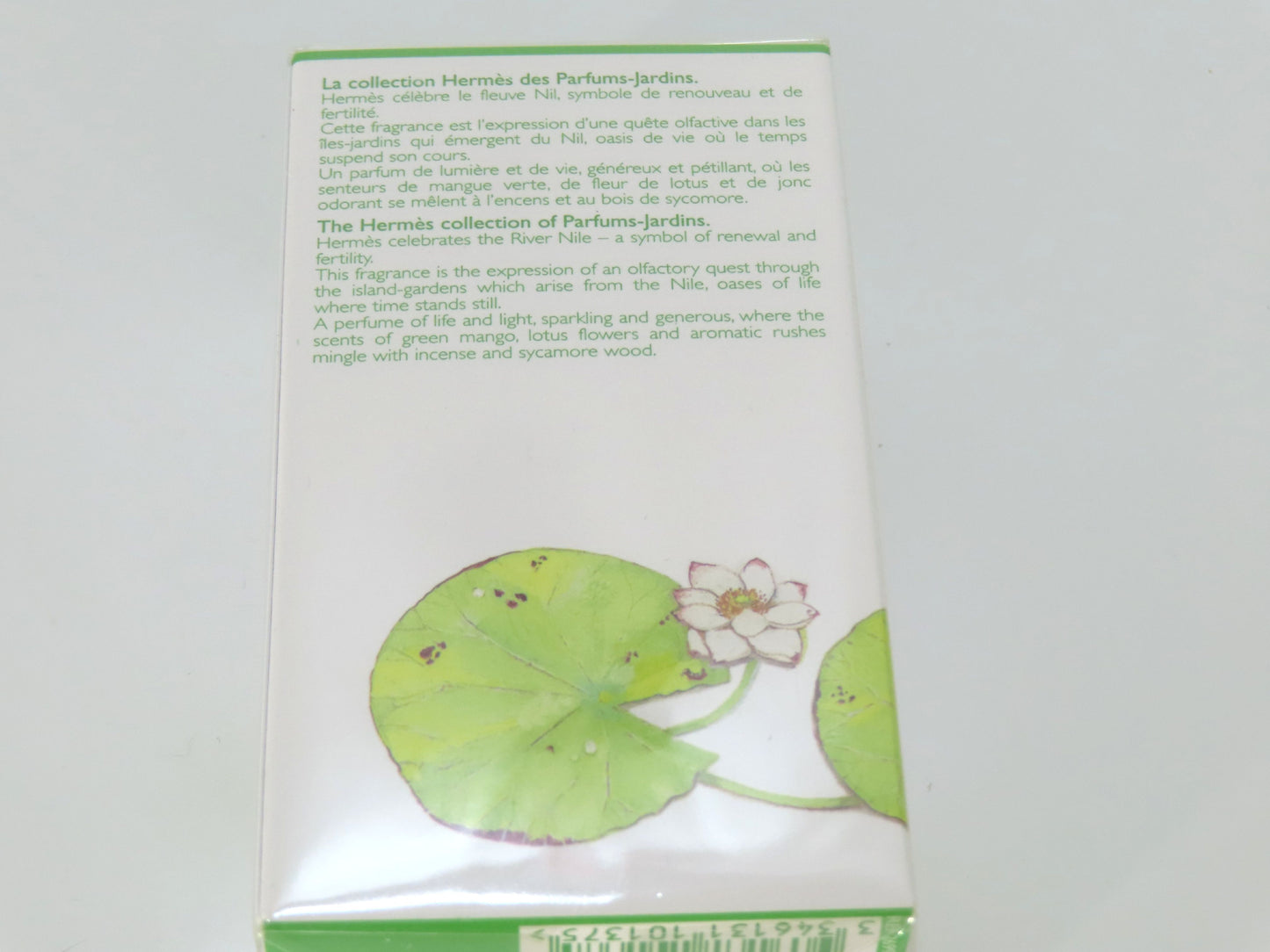 HERMES Garden of the Nile Liquid Perfume White Perfume