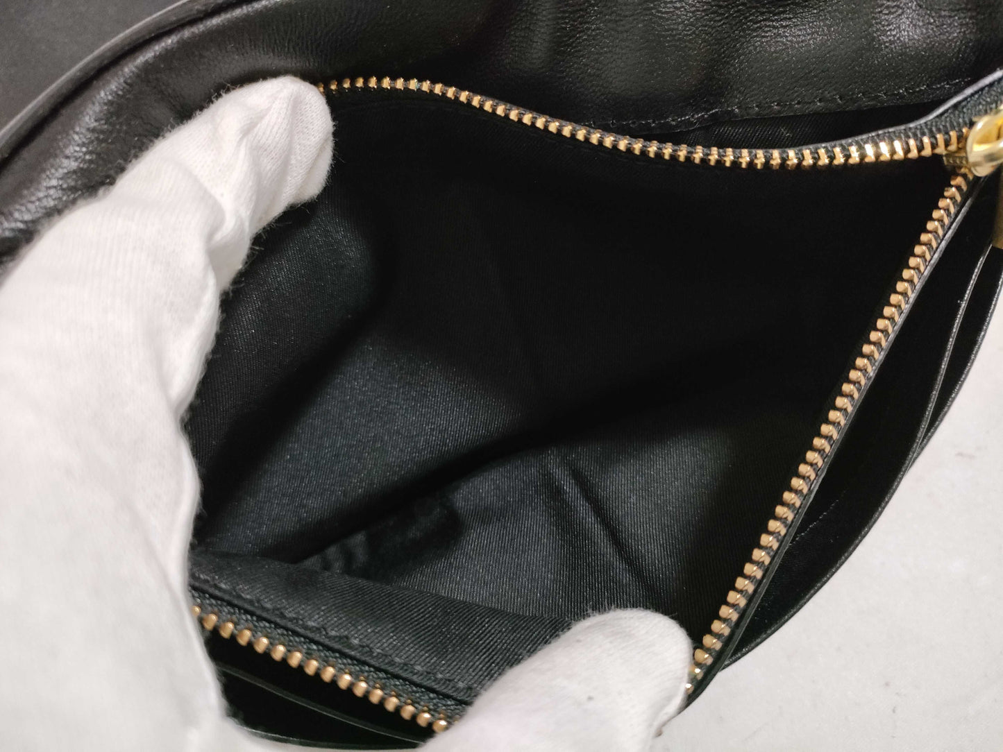 Tory Burch Leather Long Wallet Black