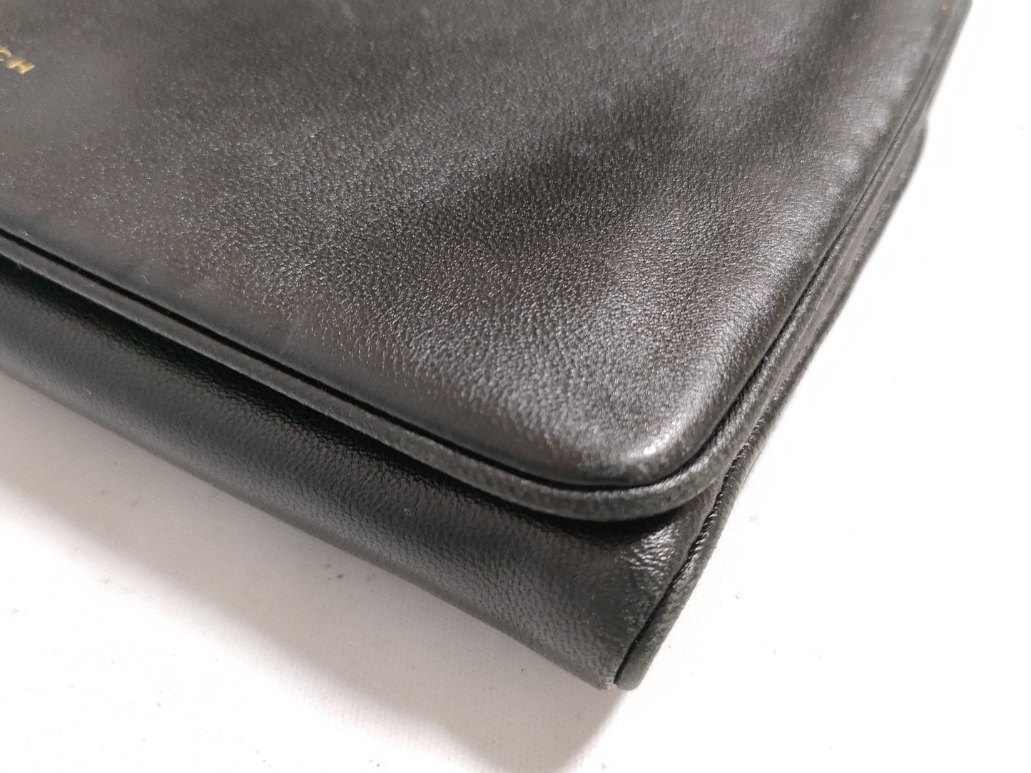 Tory Burch Leather Long Wallet Black