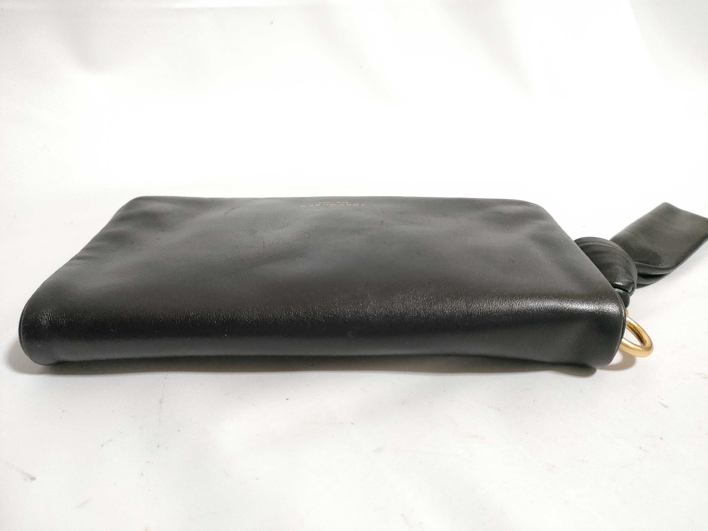 Tory Burch Leather Long Wallet Black