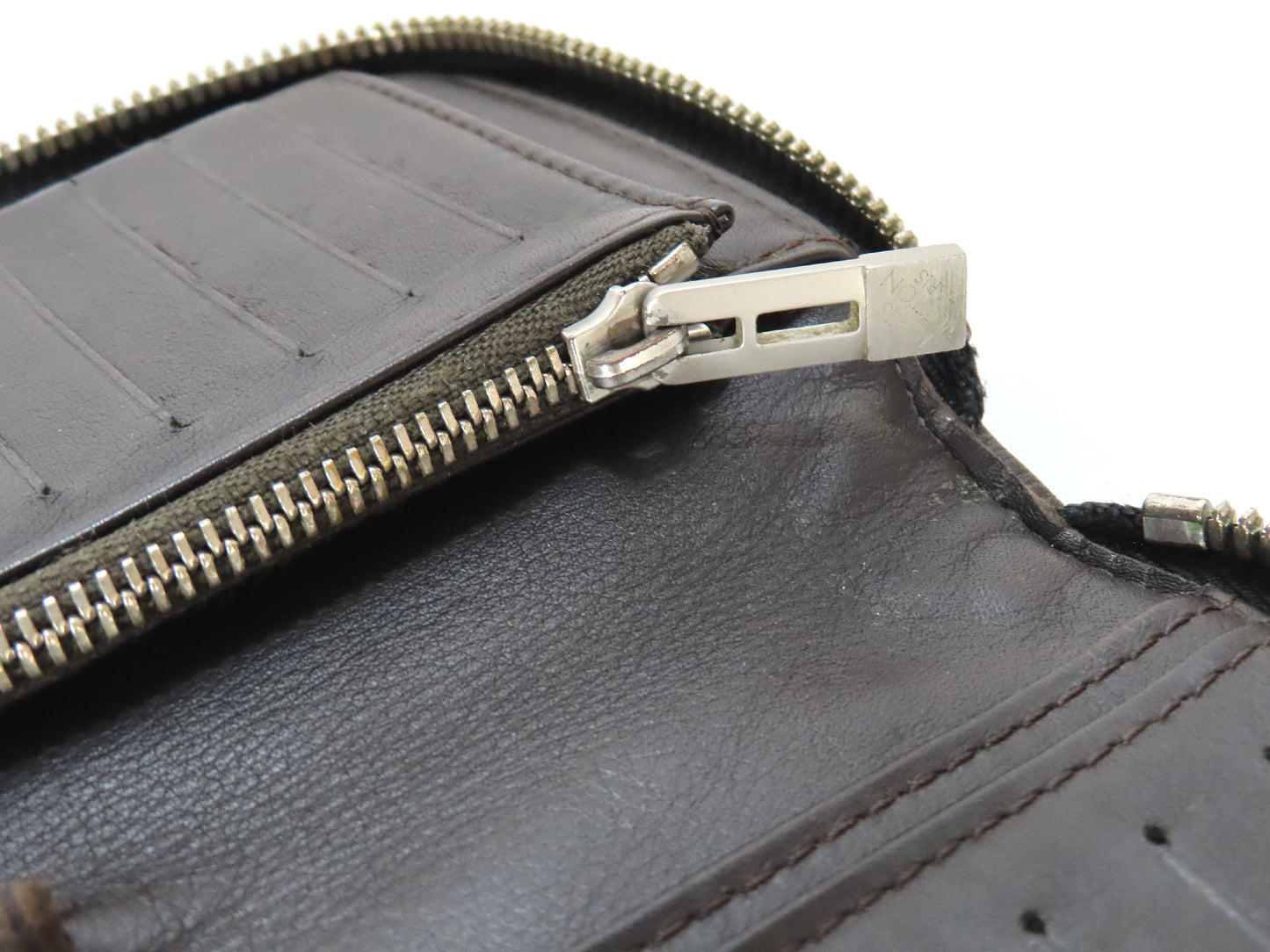 LOUIS VUITTON LV Damier Geant Long Zippered Wallet M93546 MI1069