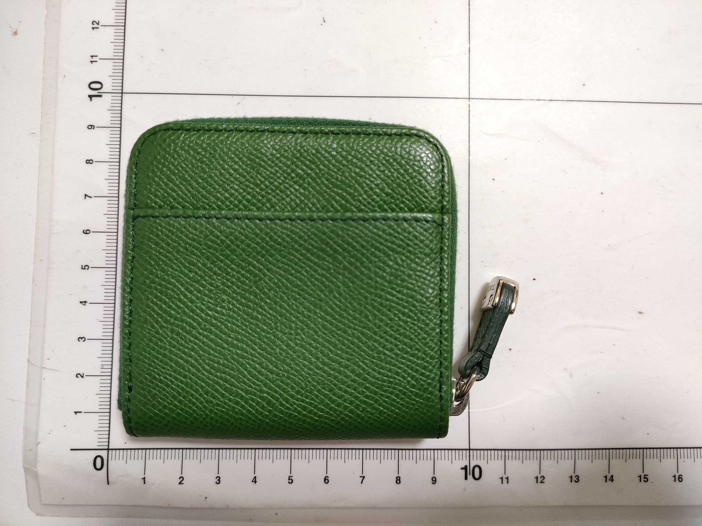 TODS Leather Coin Case Green Coin Case