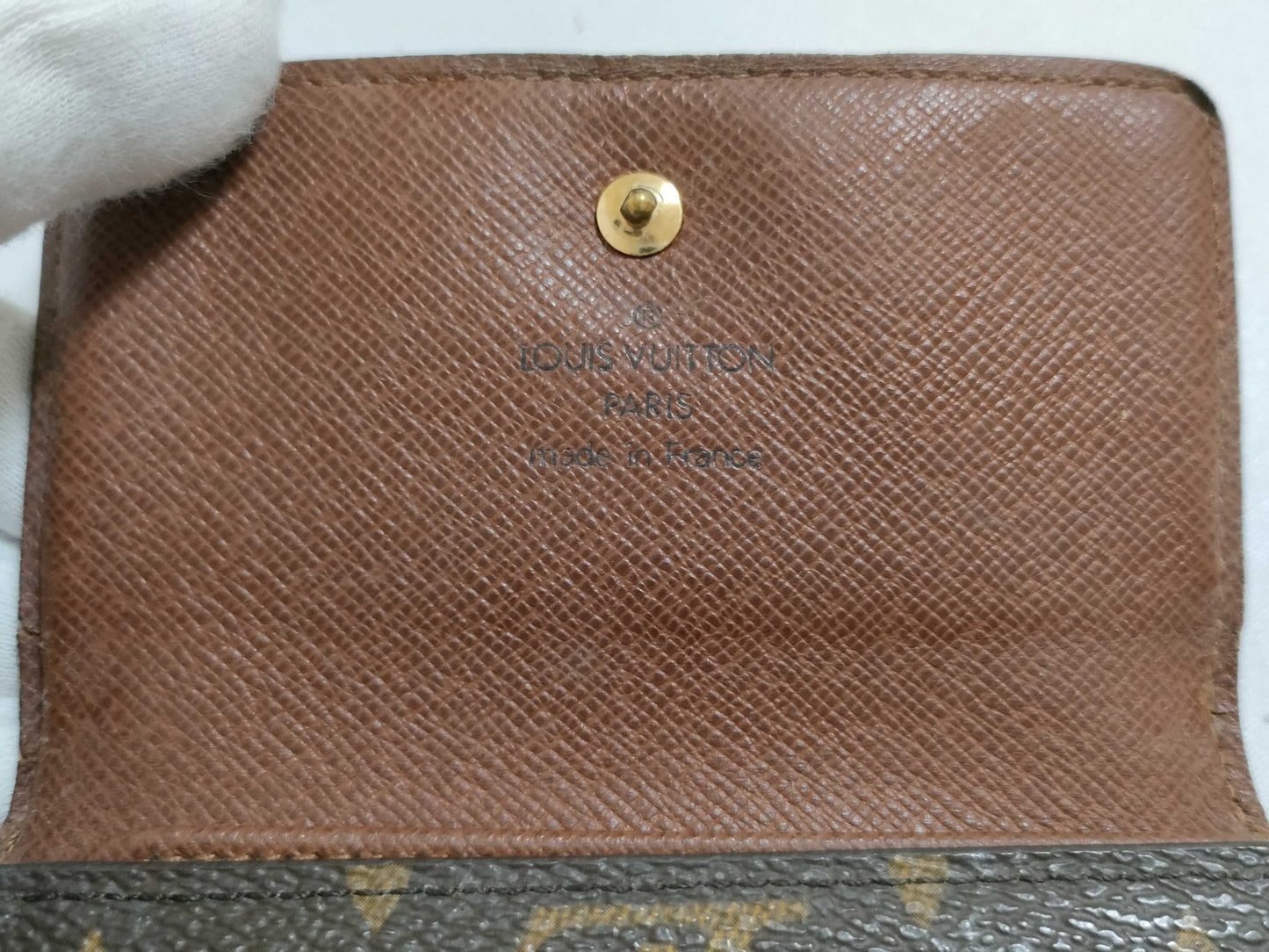 LOUIS VUITTON RFID Unverified SP1011 Monogram LV Monogram Porte Monnaie Carte Credit M61652 SP1011 Wallet