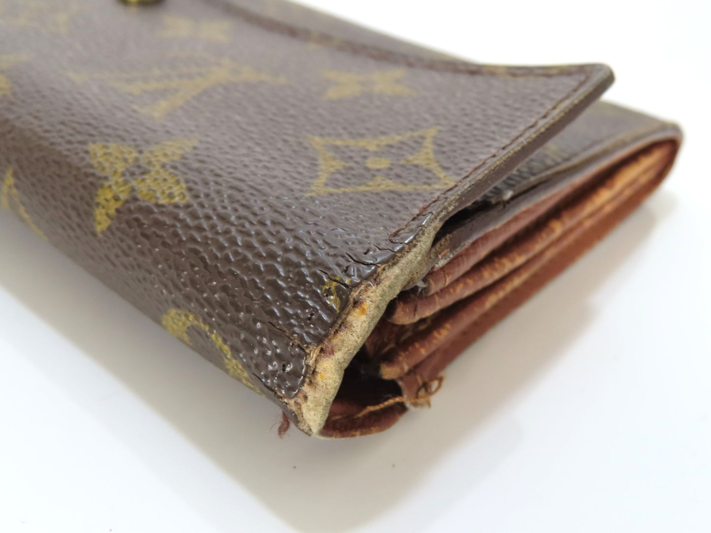 LOUIS VUITTON LV Monogram Porte Monnaie Credit M61725 TH1000 Wallet
