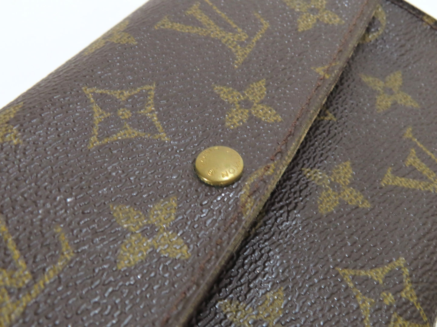 LOUIS VUITTON LV Monogram Porte Monnaie Credit M61725 TH1000 Wallet
