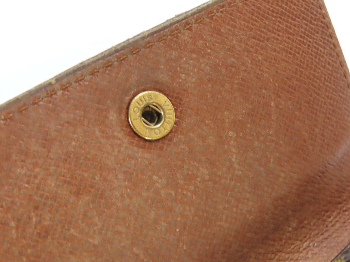 LOUIS VUITTON LV Monogram Porte Monnaie Carte Credit M61652 TH0964 Wallet