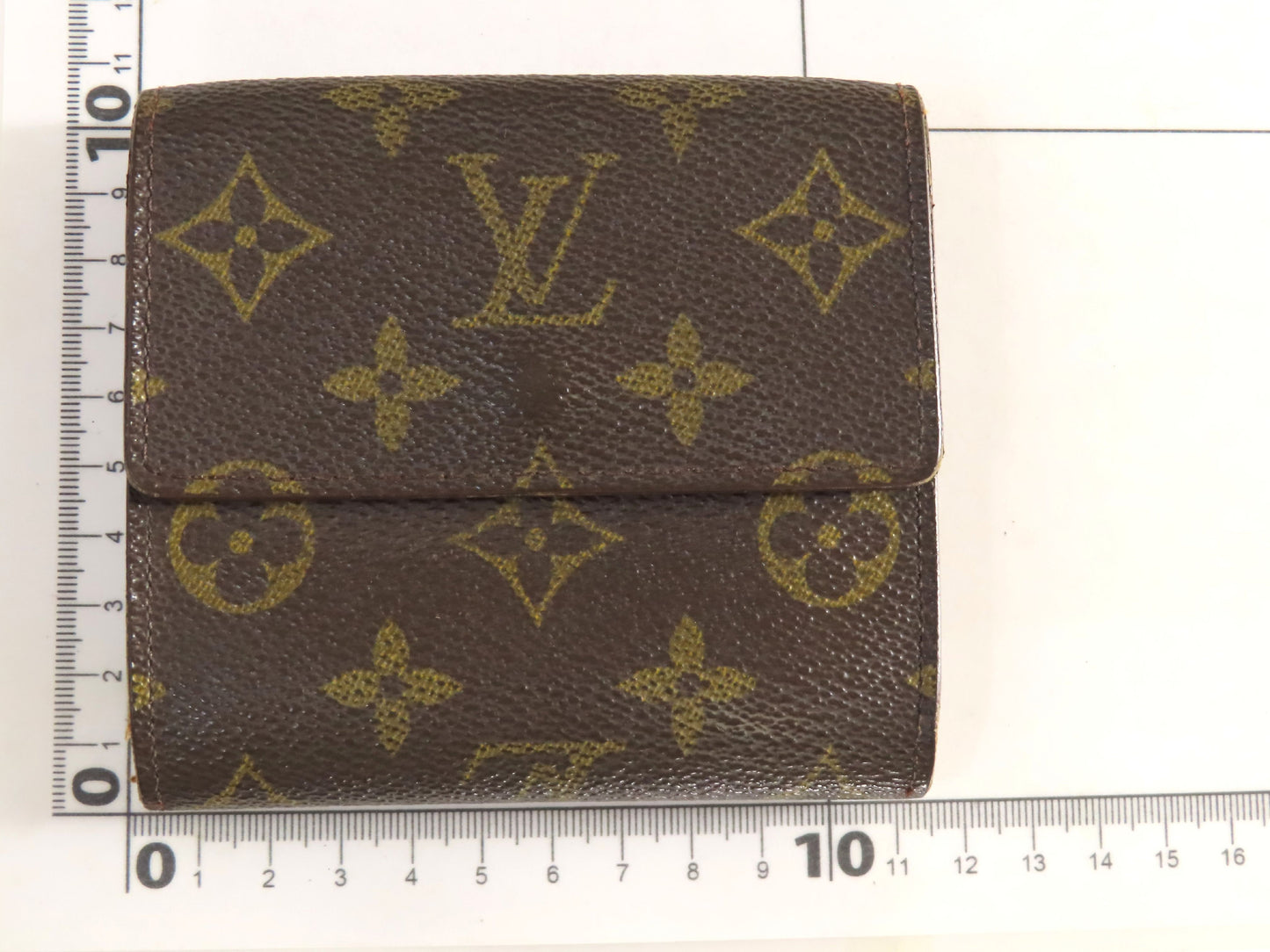 LOUIS VUITTON LV Monogram Porte Monnaie Carte Credit M61652 TH0964 Wallet