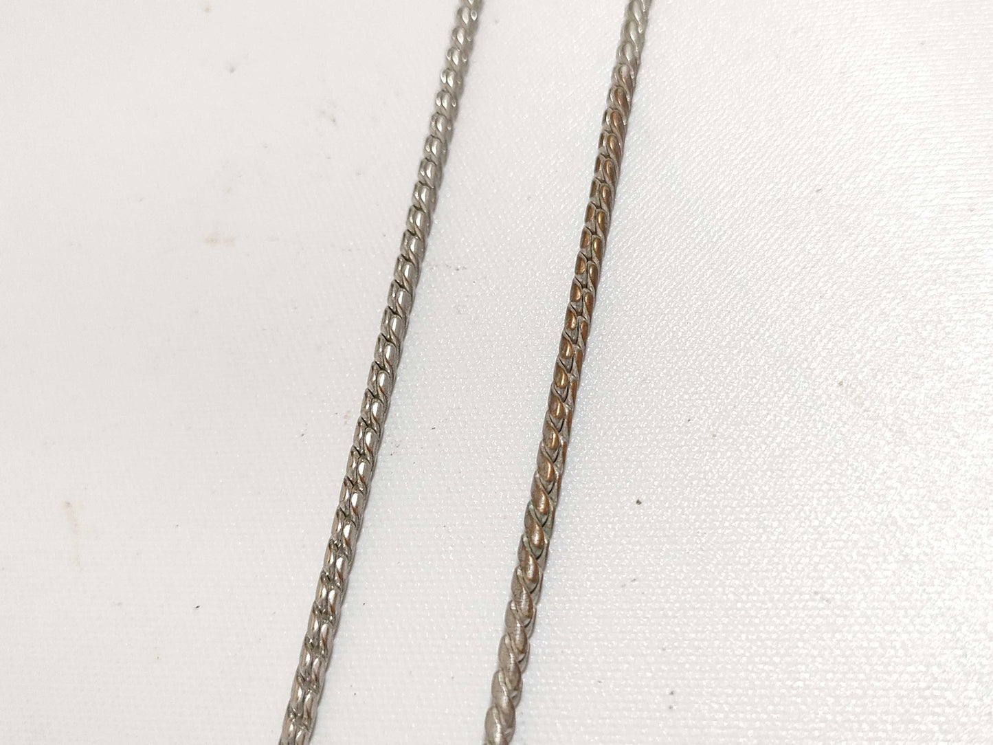 Cartier Dog Tag Necklace in Plated Silver