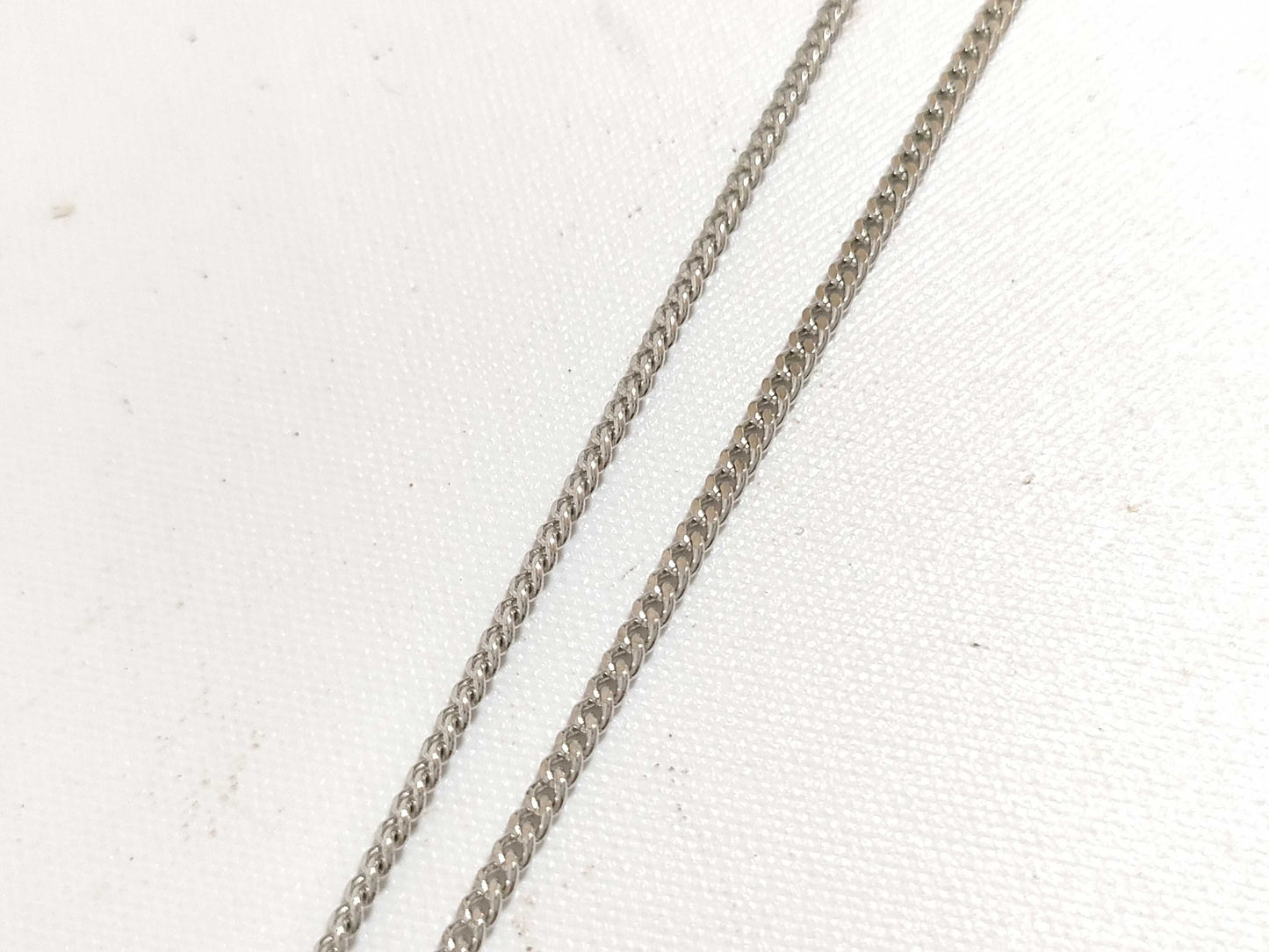 Dior Christian Dior necklace plated silver necklace