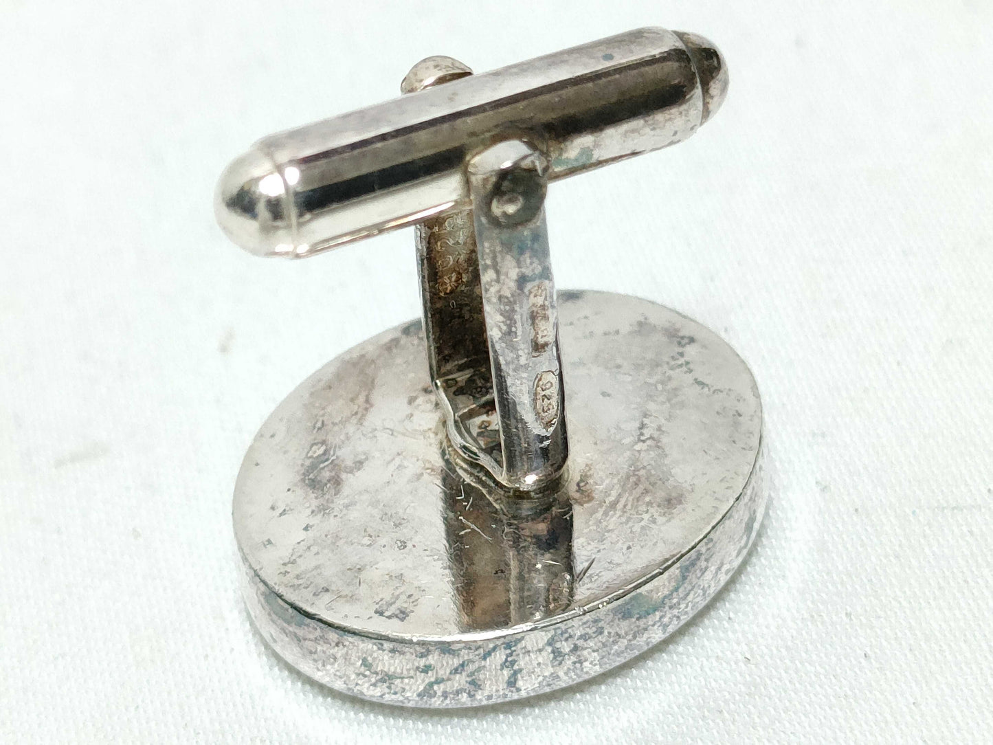 GUCCI G Mark Cufflinks SV925 Silver Tie Clip/Cufflinks