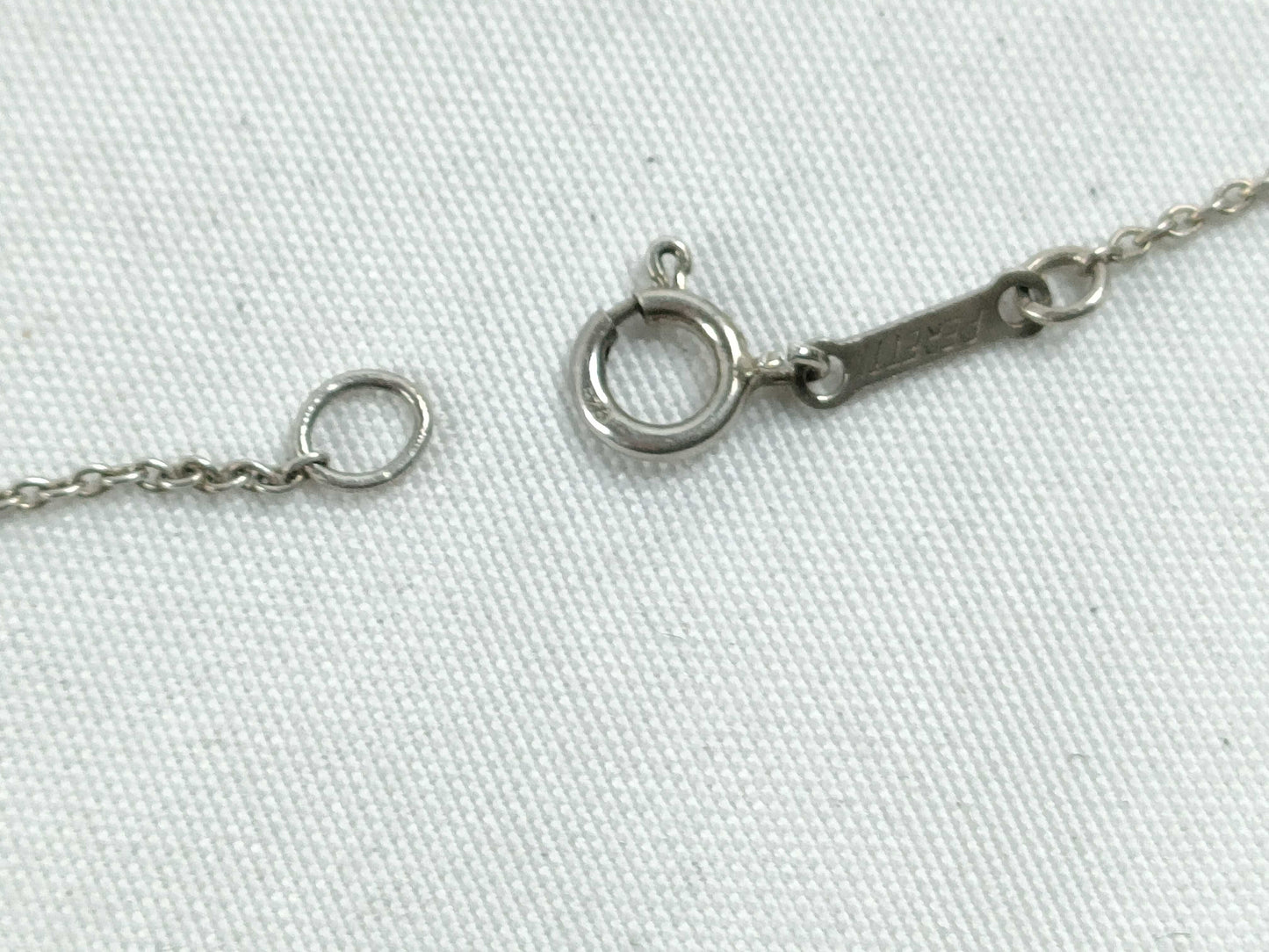 Tiffany & Co. Open Heart Tiffany Open Heart Necklace SV925 Silver Necklace