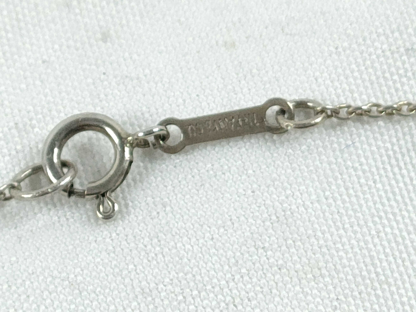 Tiffany & Co. Open Heart Tiffany Open Heart Necklace SV925 Silver Necklace