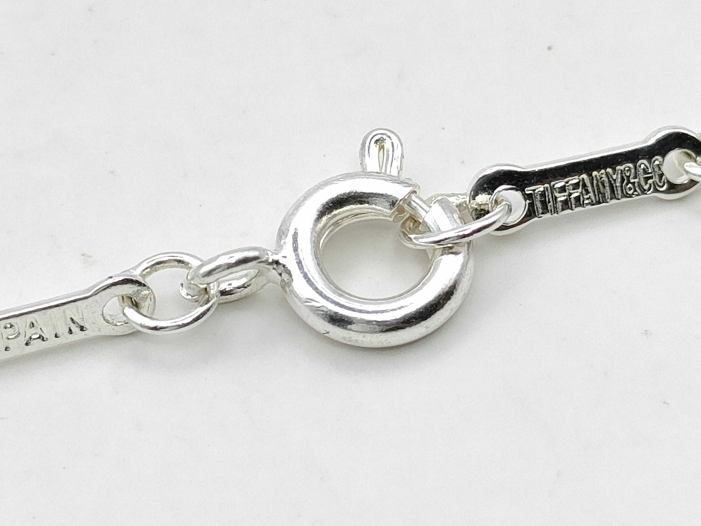 Tiffany & Co. Tiffany Tenderness Heart Cross Necklace SV925 Silver Necklace