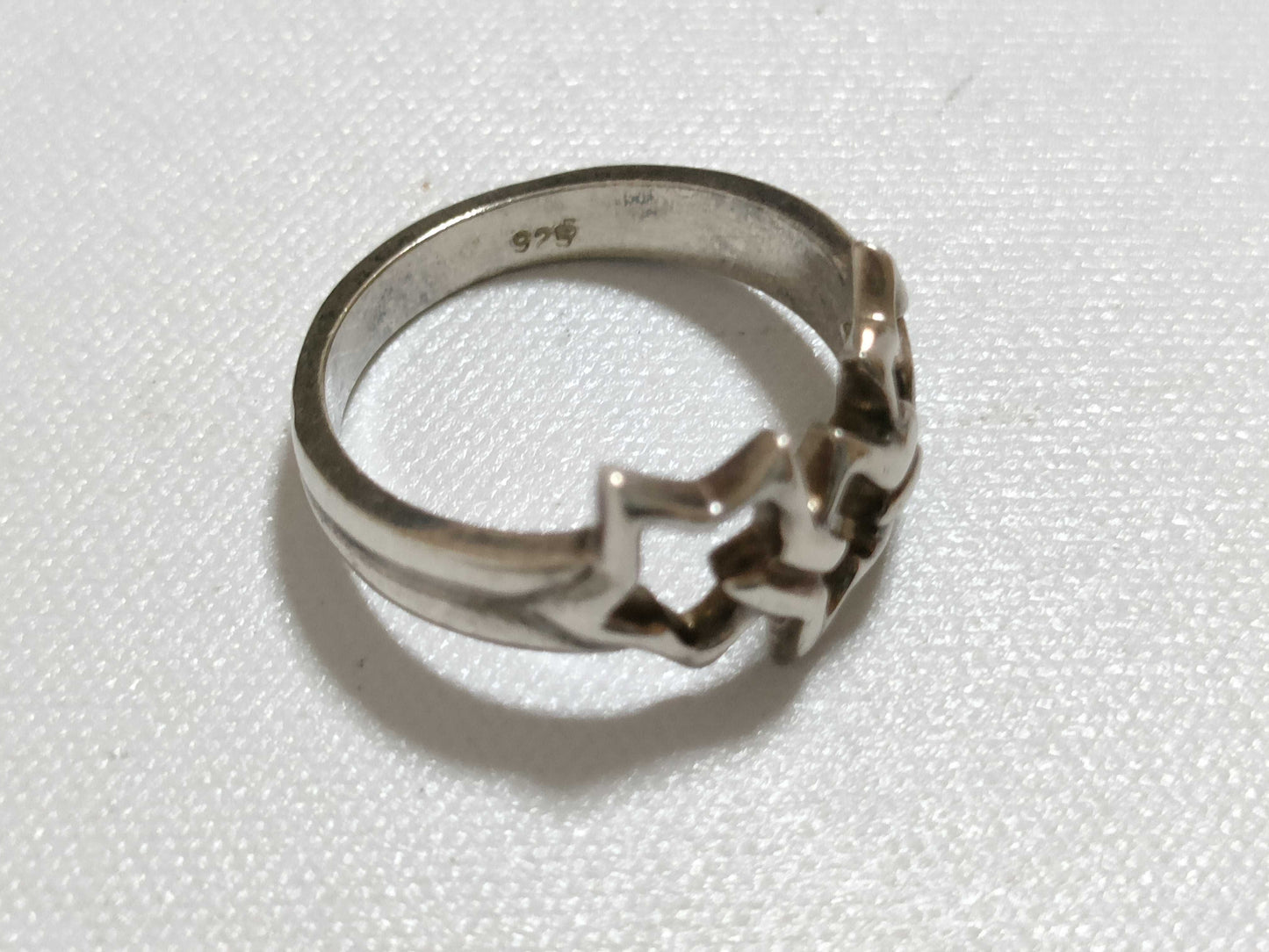 Tiffany & Co. Tiffany Three Star Ring SV925 Silver Ring