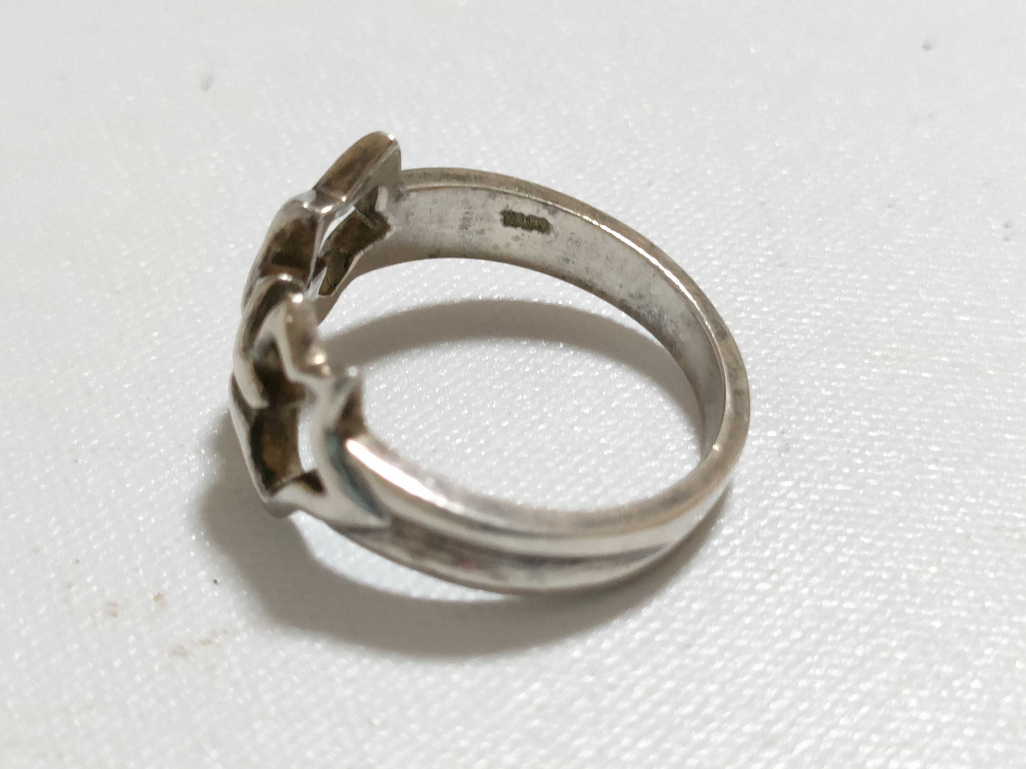 Tiffany & Co. Tiffany Three Star Ring SV925 Silver Ring