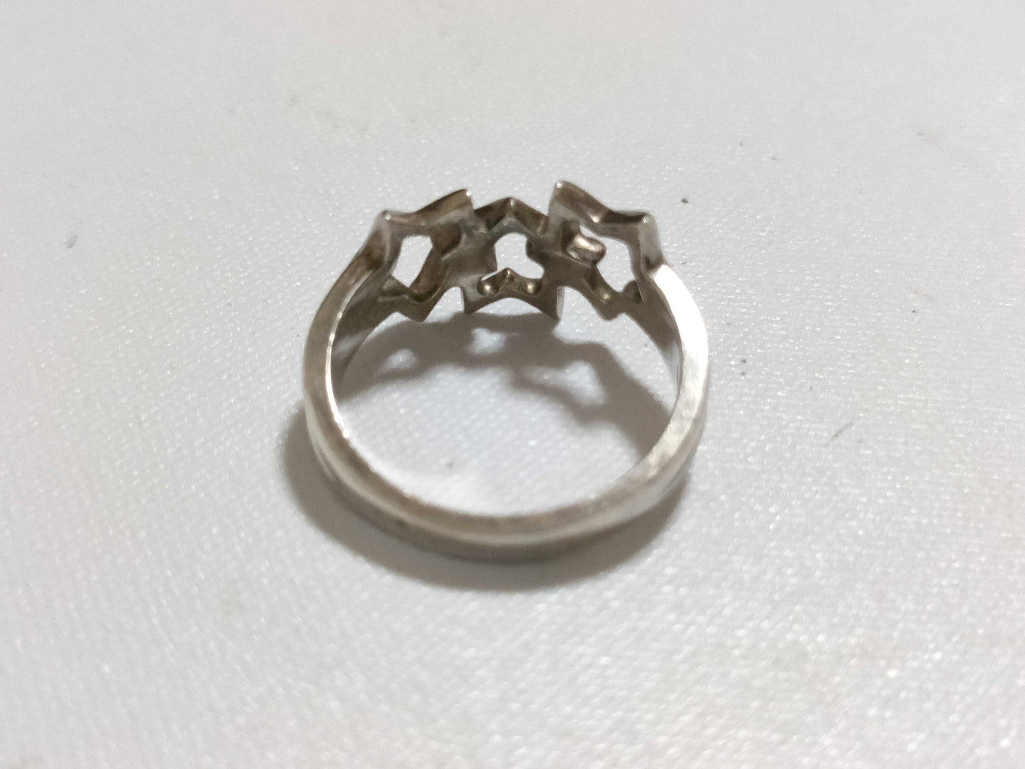 Tiffany & Co. Tiffany Three Star Ring SV925 Silver Ring