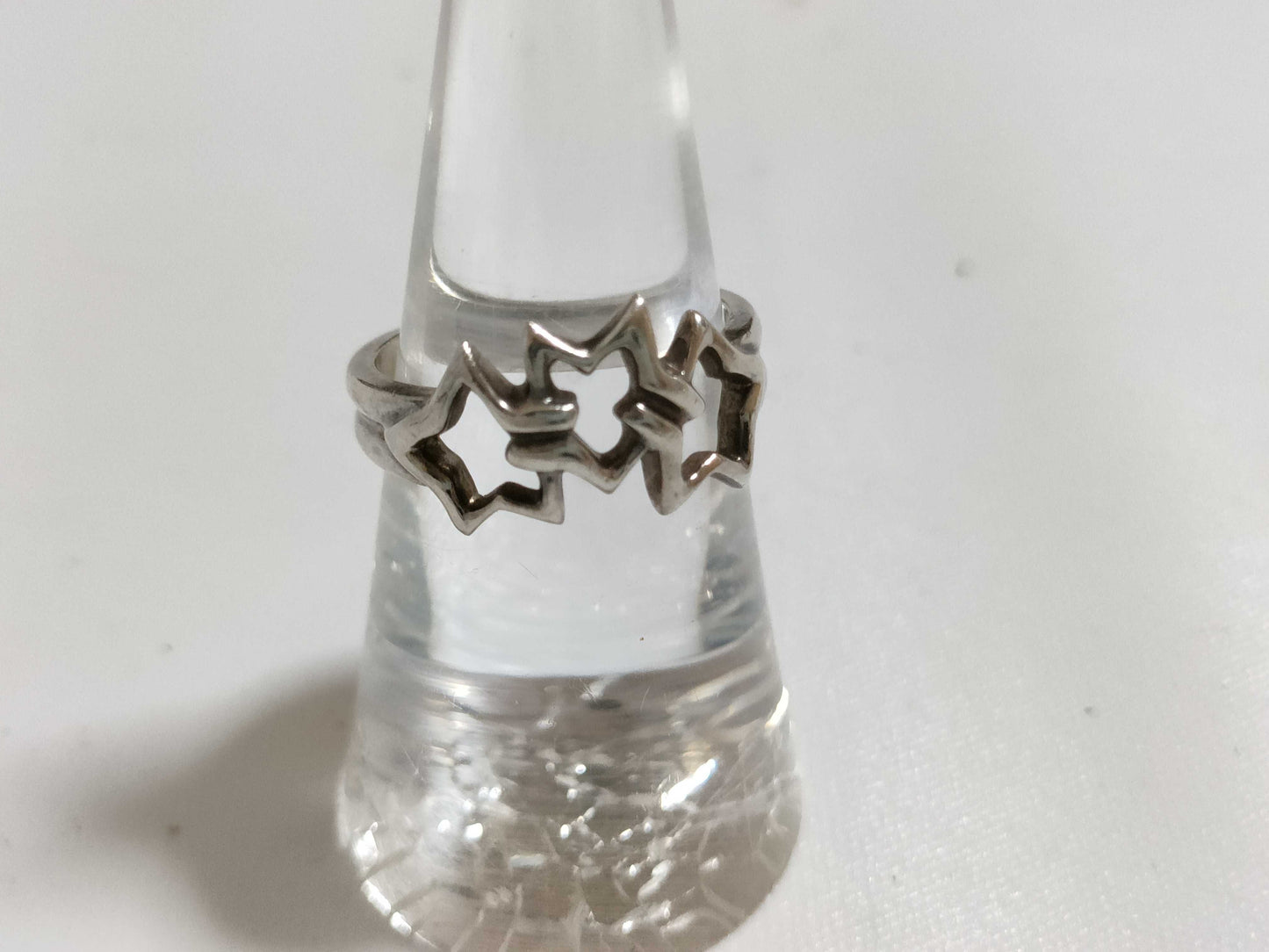 Tiffany & Co. Tiffany Three Star Ring SV925 Silver Ring