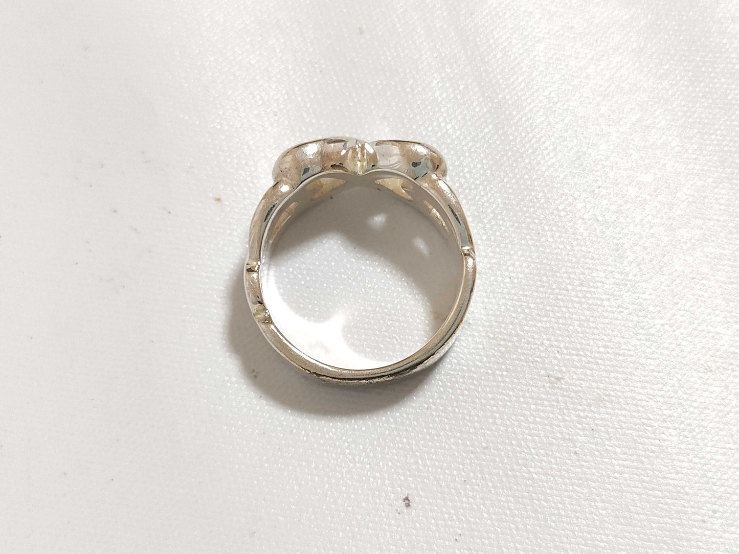 Tiffany & Co. Tiffany Double Loving Heart Ring SV925 Silver Ring