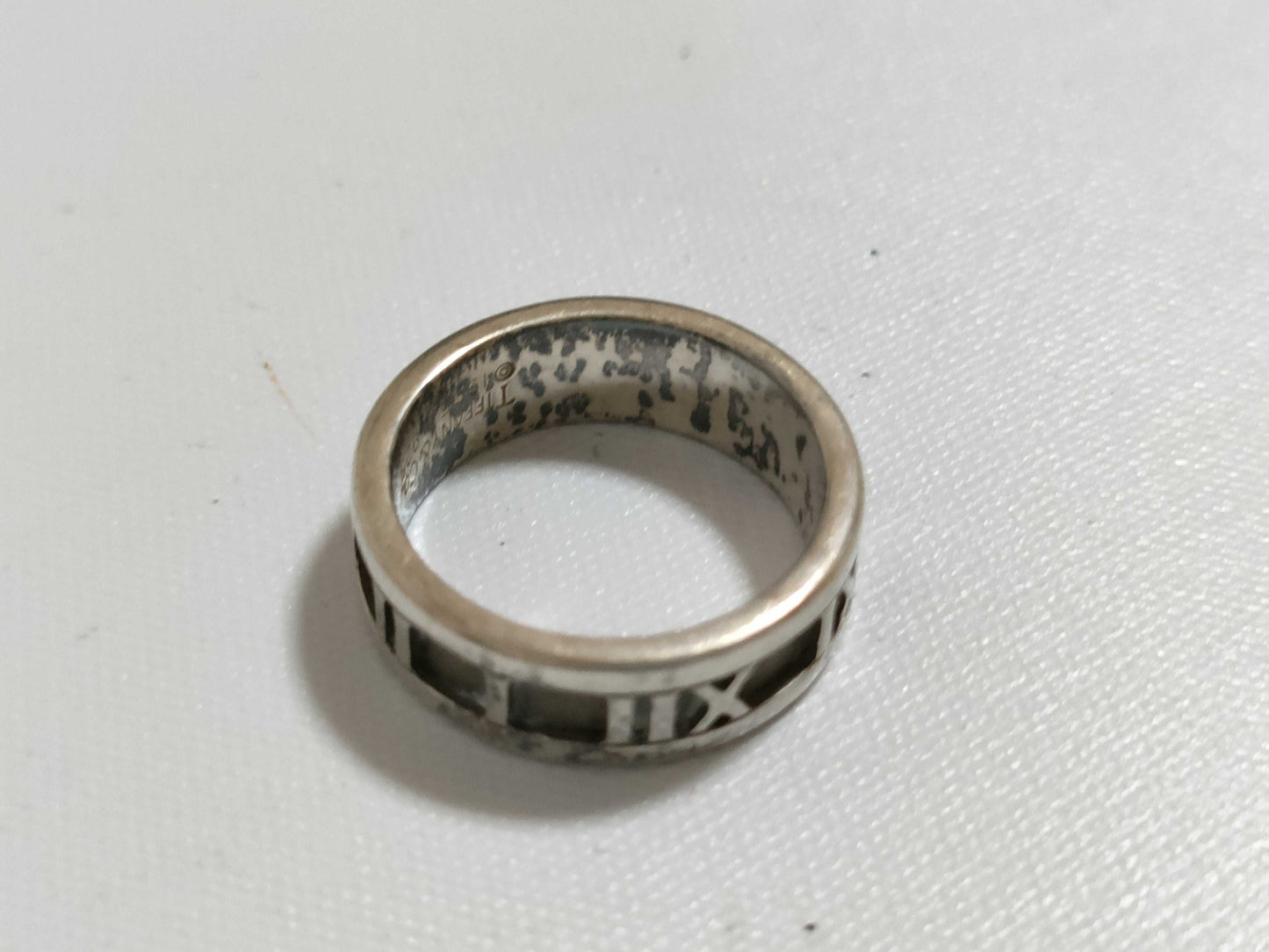 Tiffany & Co. Atlas Tiffany Atlas Ring SV925 Silver Ring