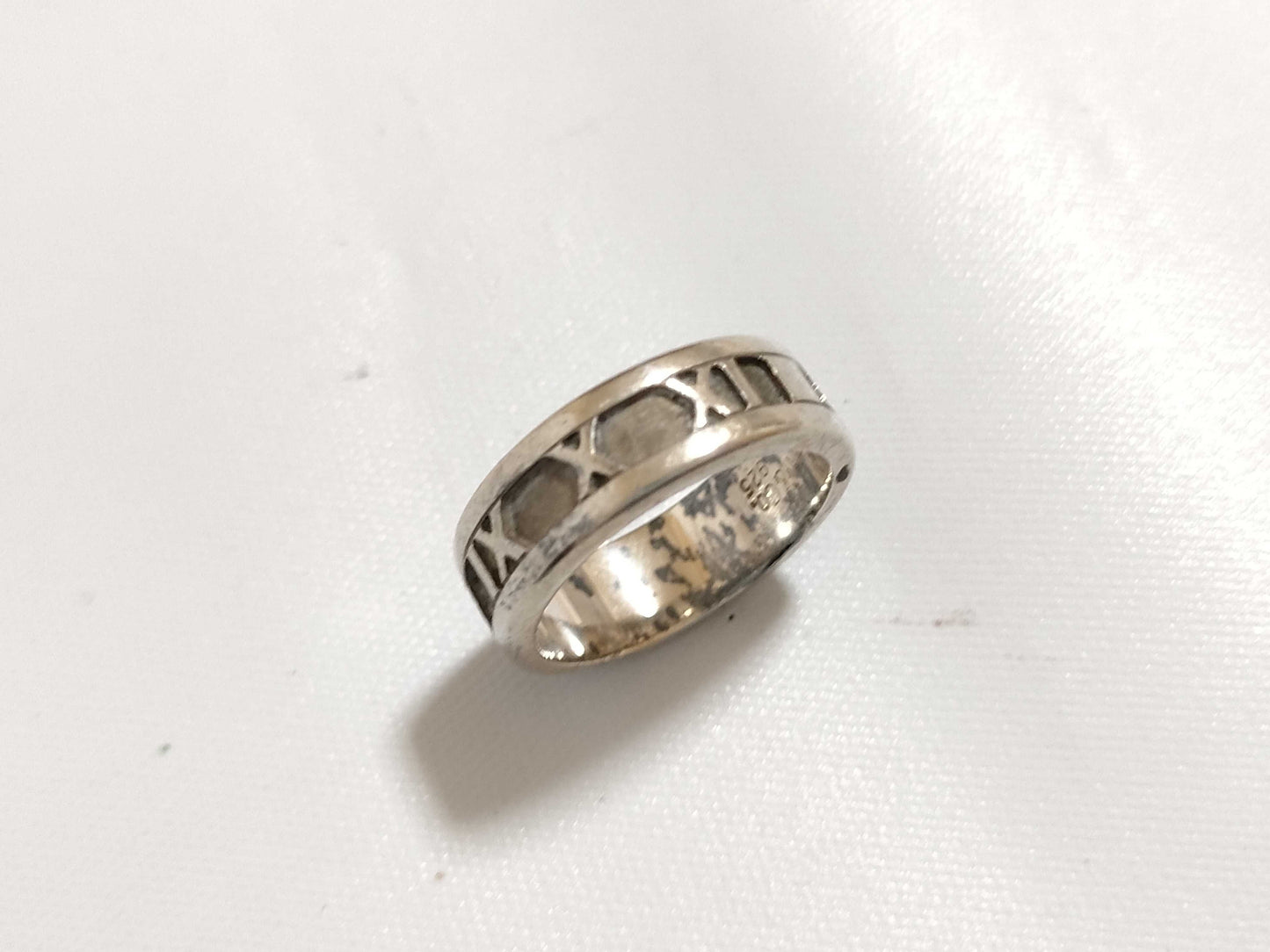 Tiffany & Co. Atlas Tiffany Atlas Ring SV925 Silver Ring