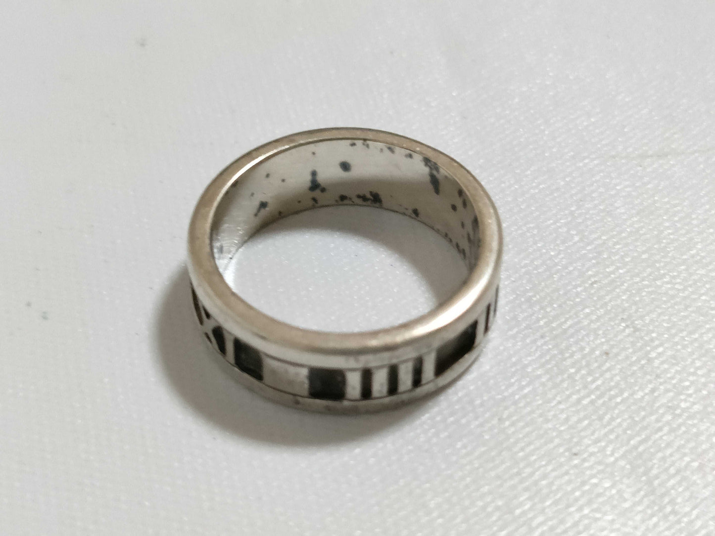 Tiffany & Co. Atlas Tiffany Atlas Ring SV925 Silver Ring