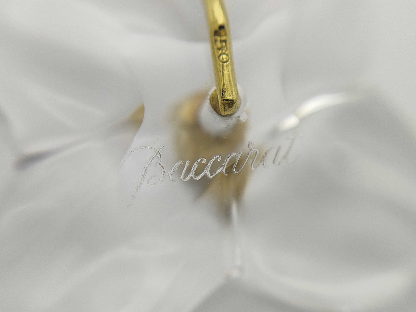 Baccarat Crystal 750 4.9g Pendant Top