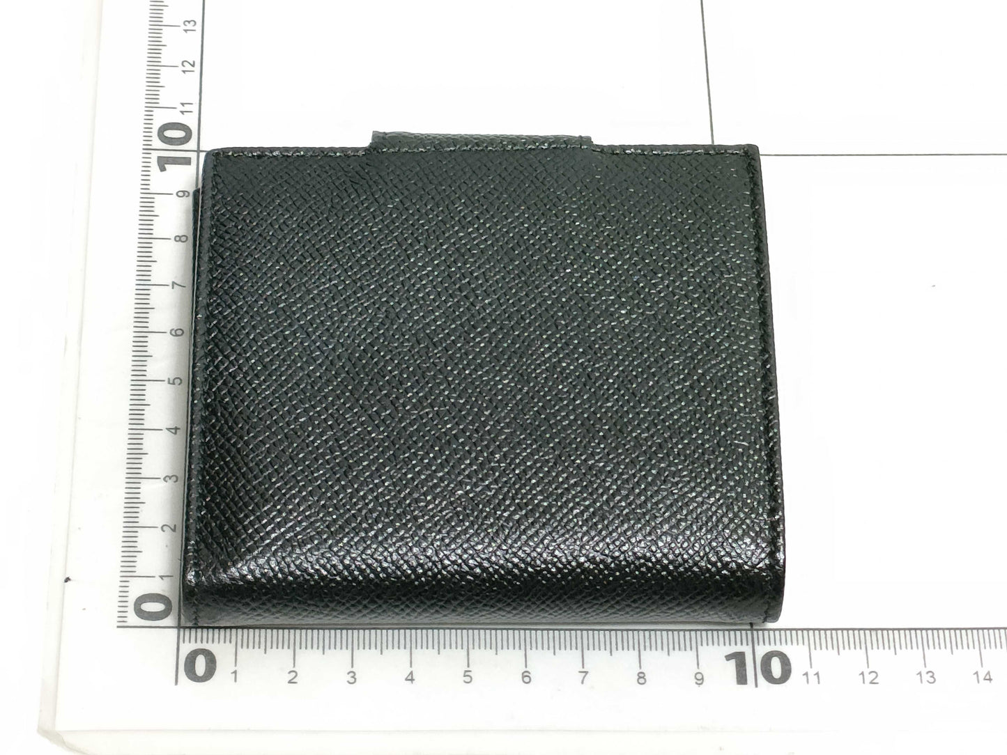 BVLGARI B.zero1 Leather Bifold Wallet Black