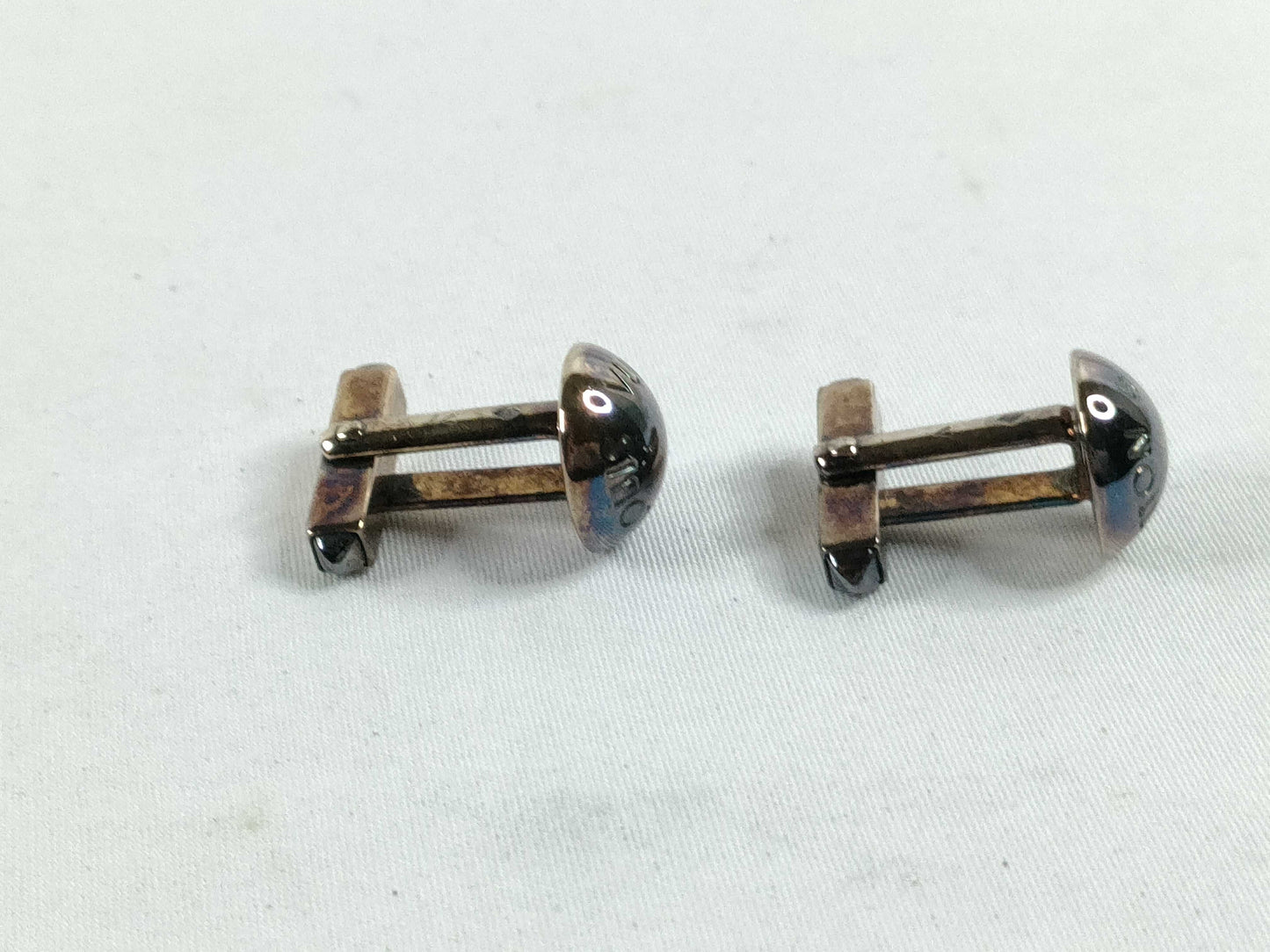 LOUIS VUITTON LV Cufflinks SV925 Silver Tie Clip/Cufflinks