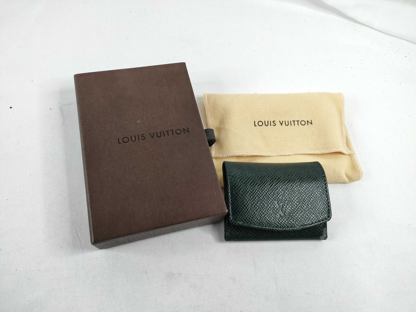 LOUIS VUITTON LV Cufflinks SV925 Silver Tie Clip/Cufflinks