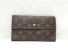 LOUIS VUITTON Monogram LV Monogram Porte Tresor International M61215 MI874 Wallet