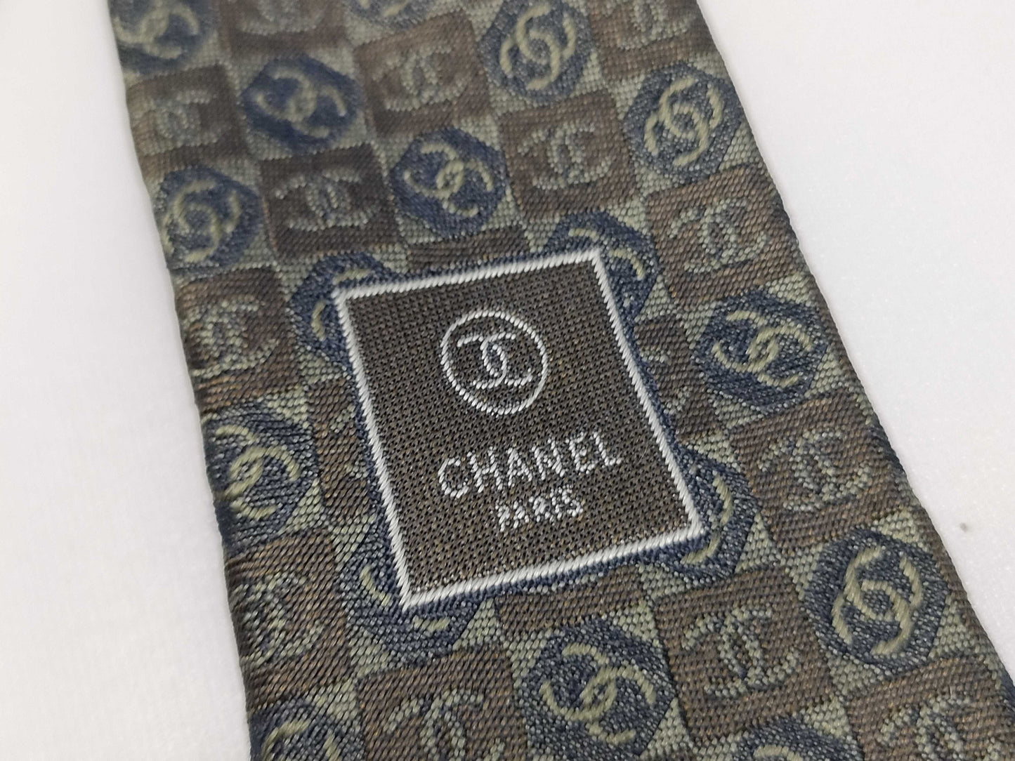 CHANEL Silk Tie Set of 2