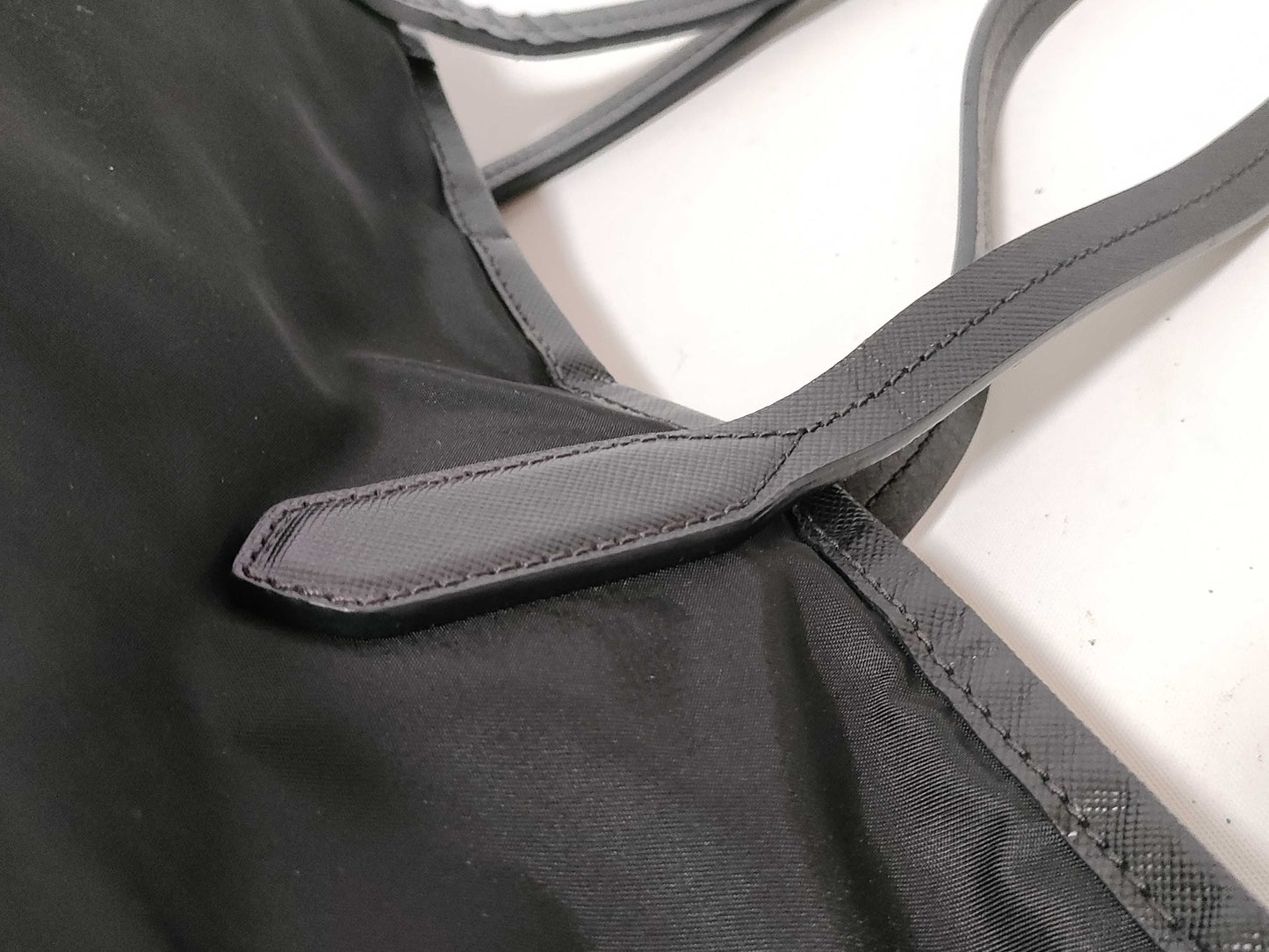 PRADA Nylon Prada Tessuto Tote Bag Black Tote Bag