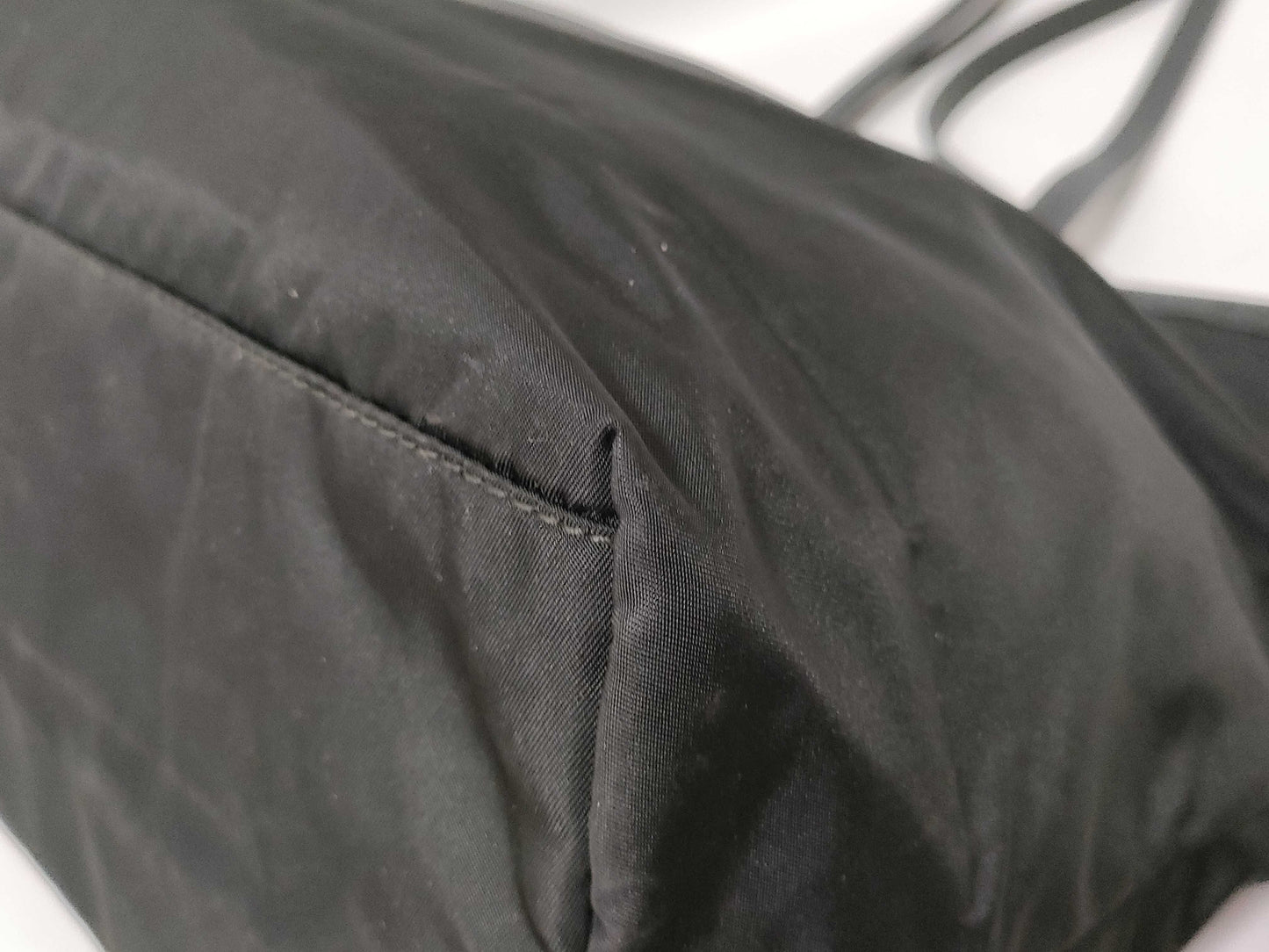 PRADA Nylon Prada Tessuto Tote Bag Black Tote Bag