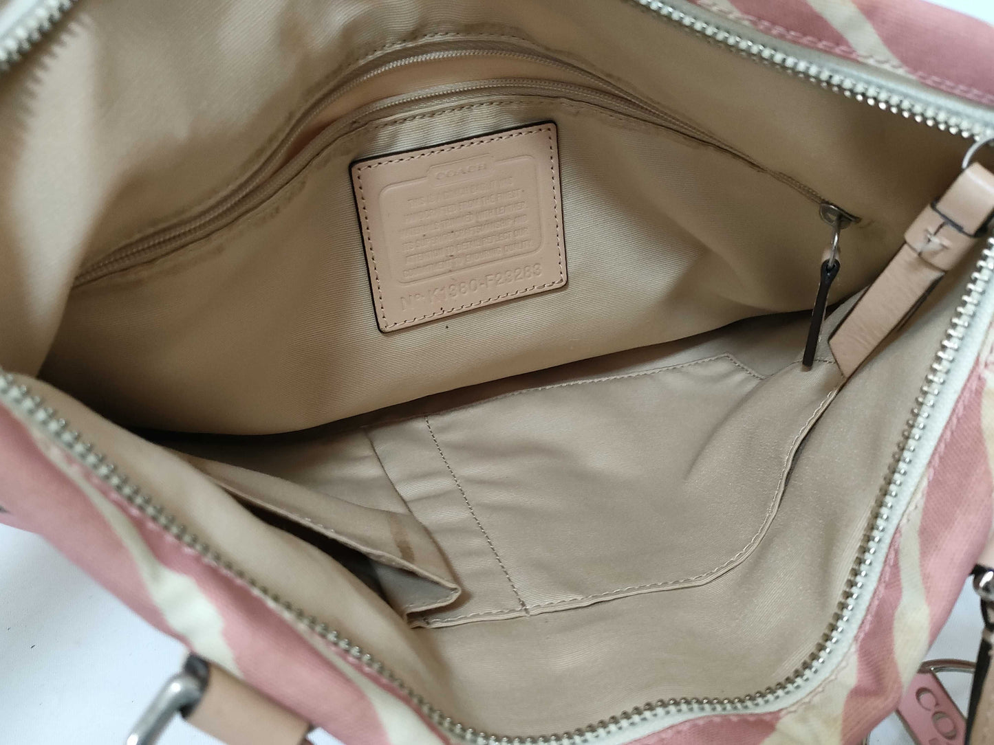 COACH Signature Coach Tote Bag Set of 2