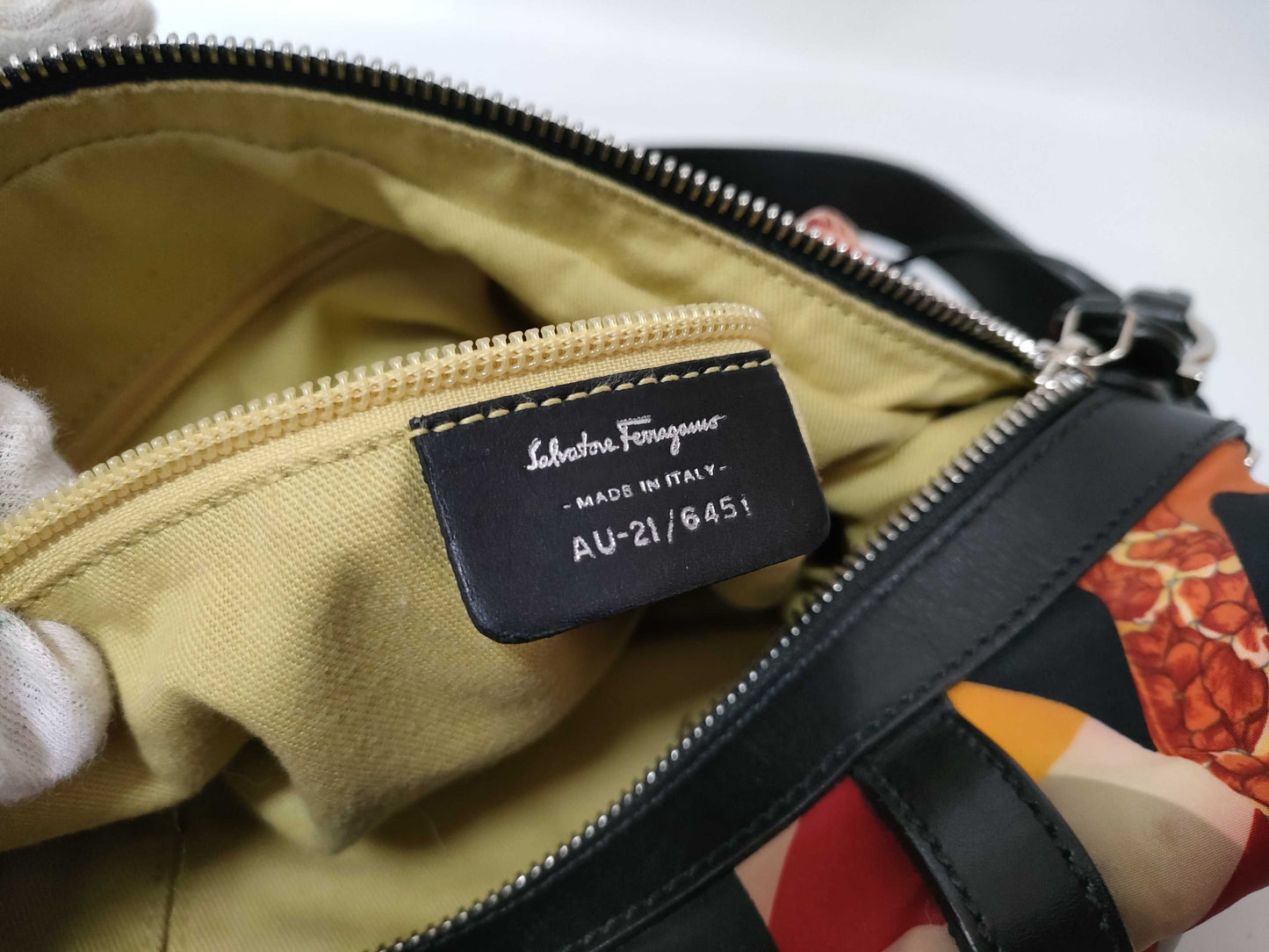 Salvatore Ferragamo Nylon Tote Bag, Multicolor