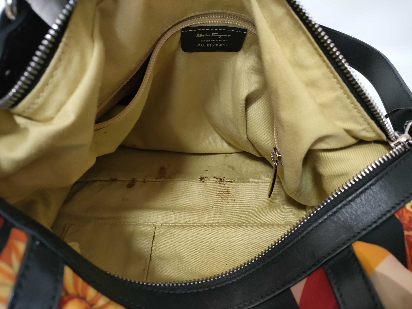 Salvatore Ferragamo Nylon Tote Bag, Multicolor