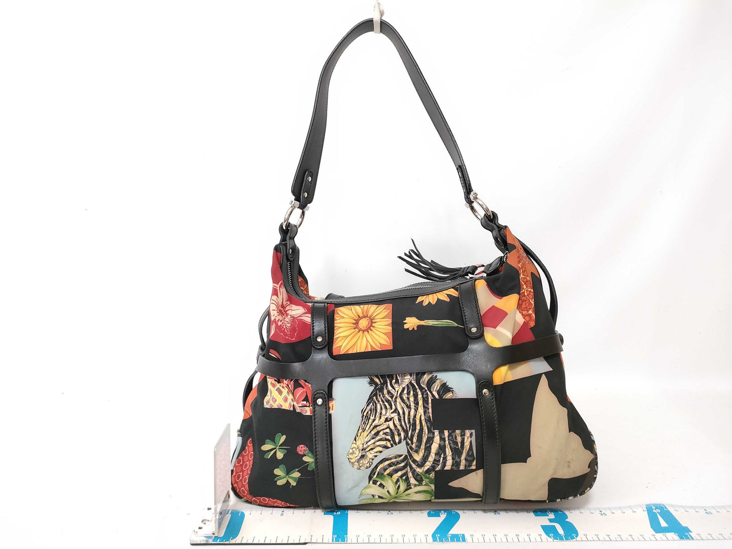 Salvatore Ferragamo Nylon Tote Bag, Multicolor