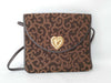Yves Saint Laurent Canvas Shoulder Bag Brown
