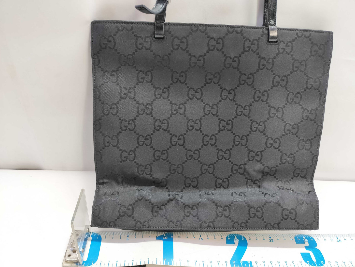 GUCCI GG Nylon Canvas Tote Bag 002/1021 3444 Black
