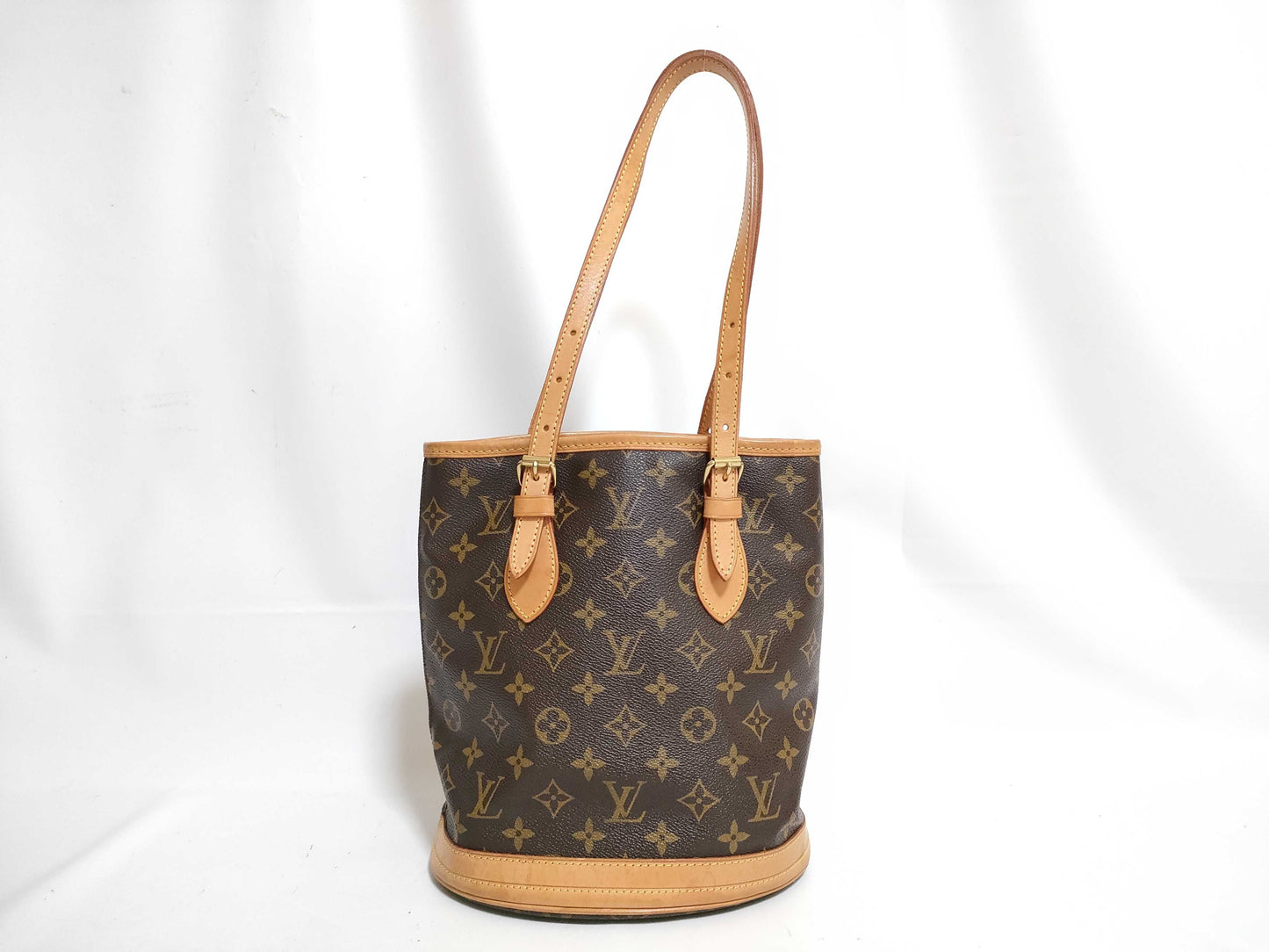 LOUIS VUITTON Monogram LV Monogram Bucket PM M42238 DK4088 Handbag