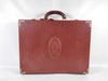 Cartier Must Line Leather Trunk Case Bordeaux Business Bag