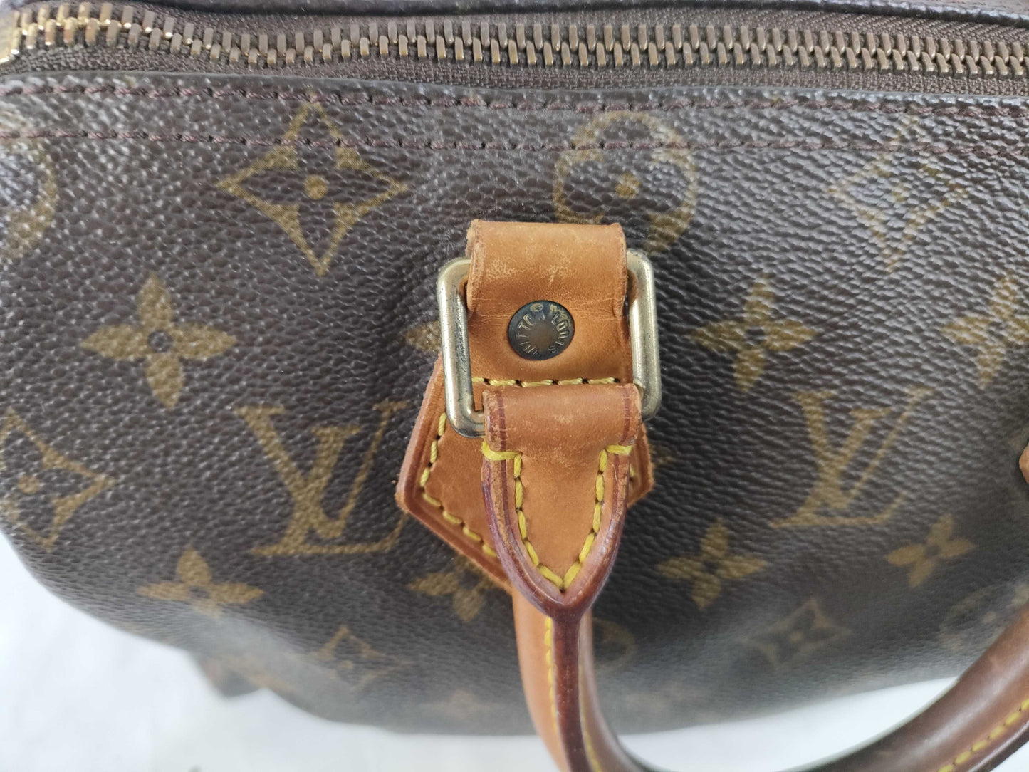 LOUIS VUITTON M41528 Monogram LV Monogram Speedy 25 M41528 SP1908 Handbag