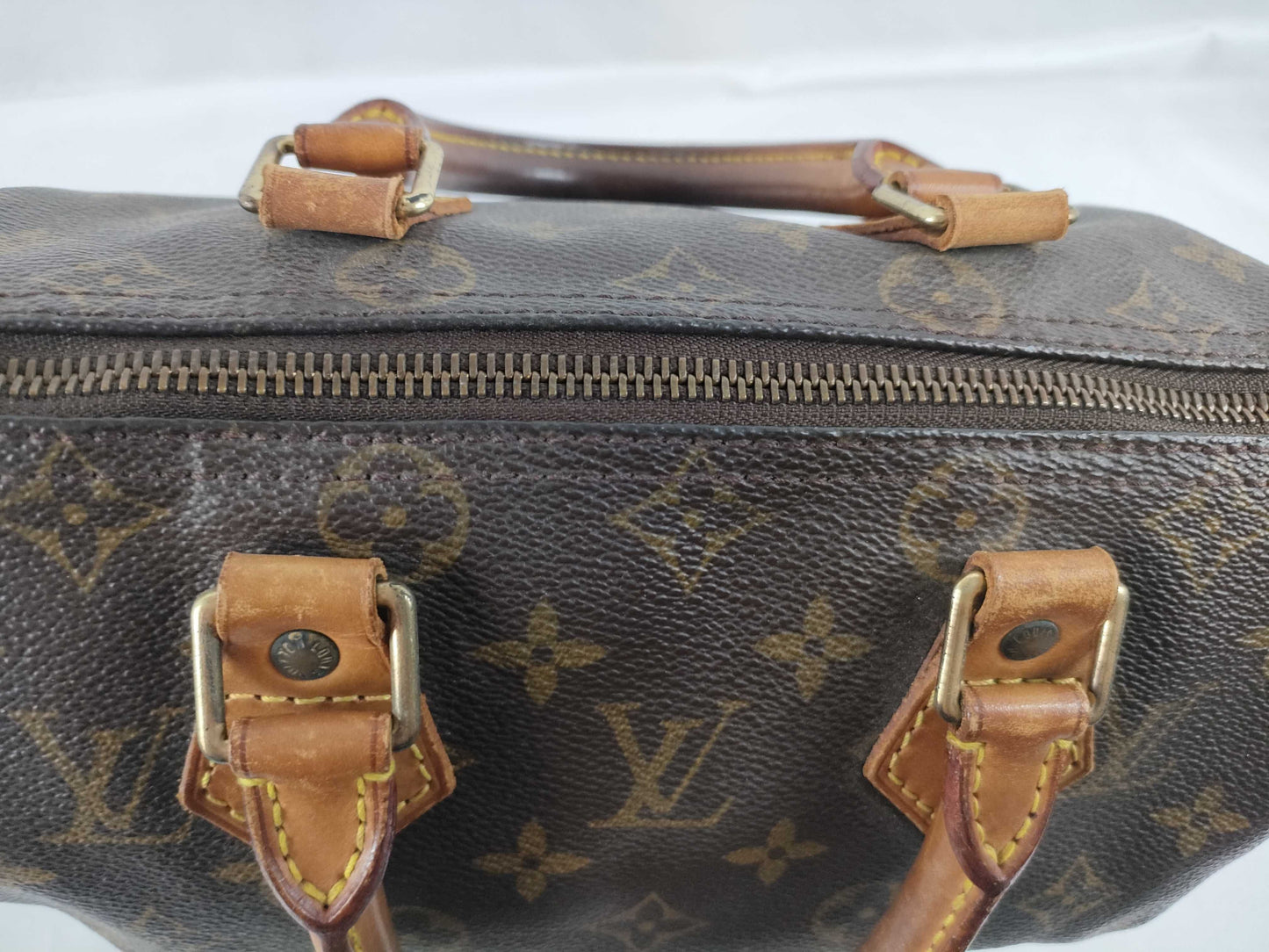 LOUIS VUITTON M41528 Monogram LV Monogram Speedy 25 M41528 SP1908 Handbag