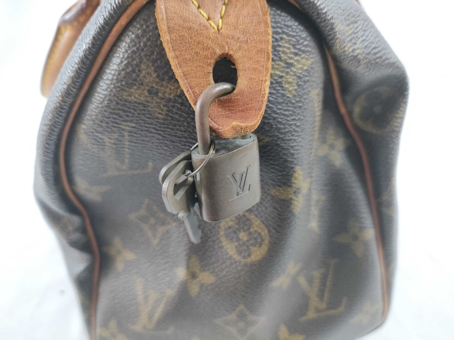 LOUIS VUITTON M41528 Monogram LV Monogram Speedy 25 M41528 SP1908 Handbag