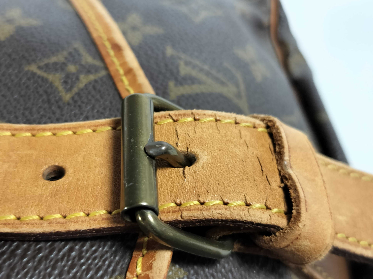 LOUIS VUITTON Monogram LV Monogram Saumur 35 M42254 894 FC Shoulder Bag