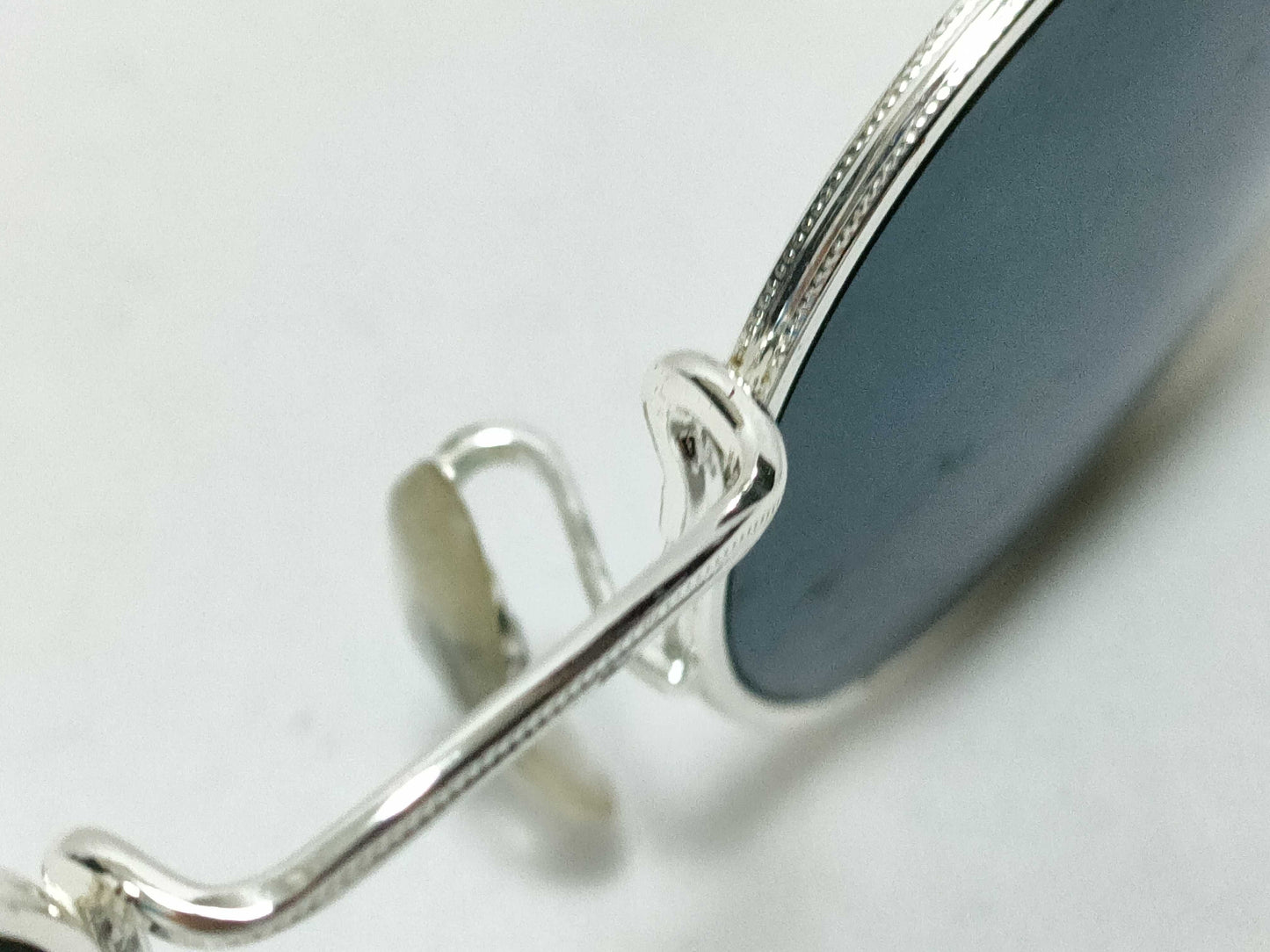 Ray-Ban Plastic and Metal Sunglasses W2263 NTBK Black and Silver
